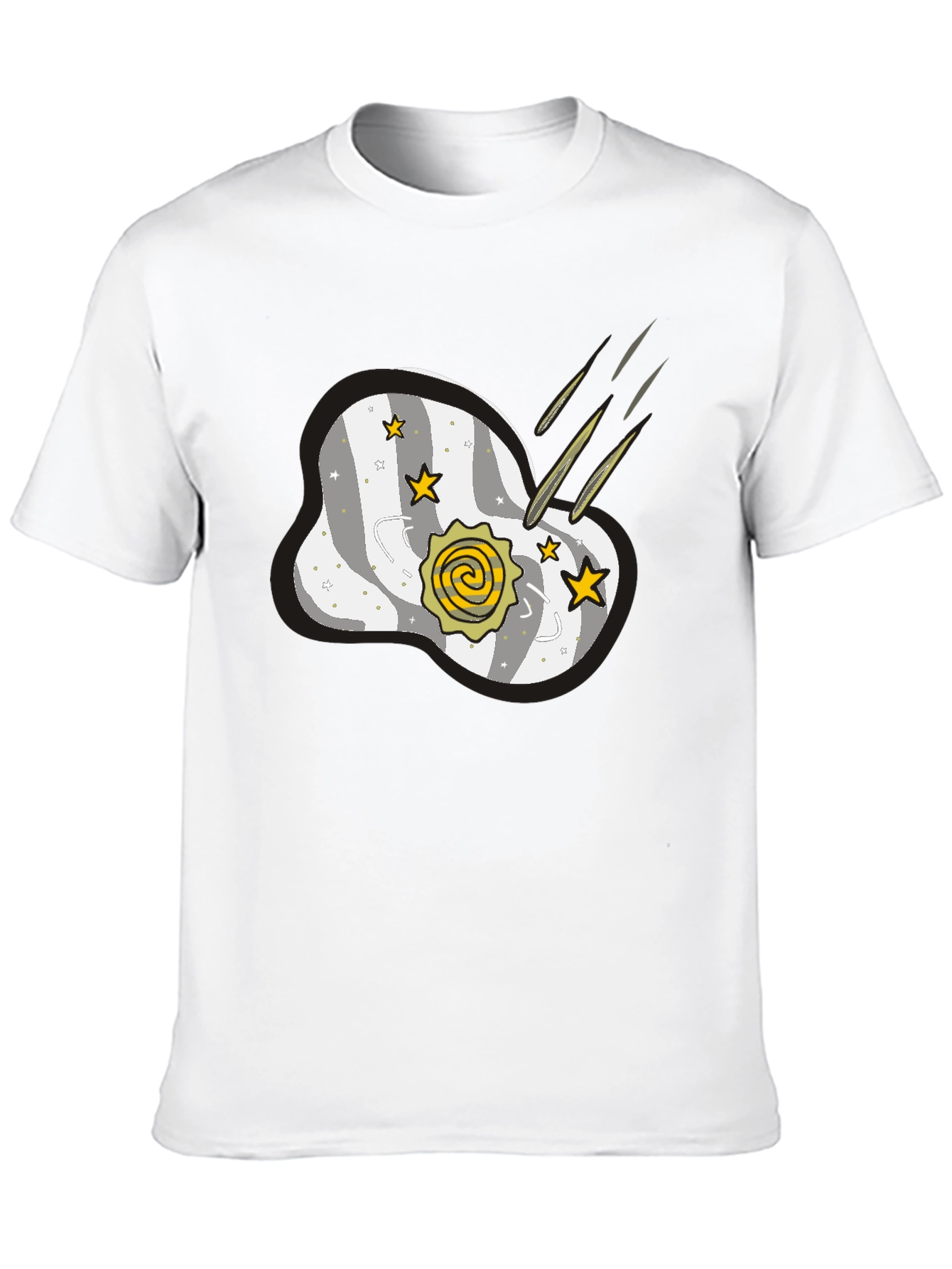 Cosmic Meteor Shower Graphic T-Shirt