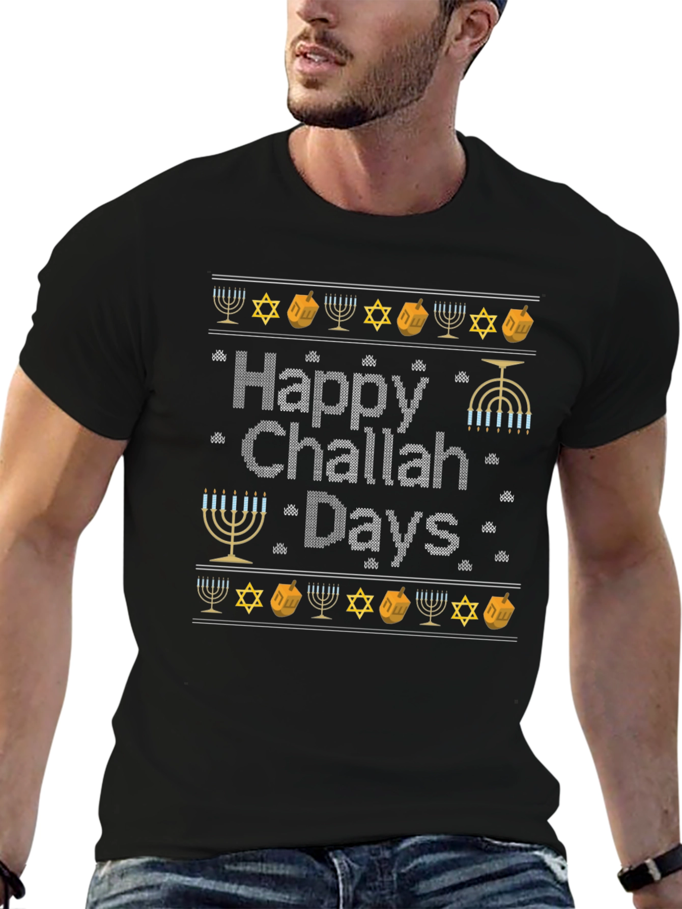 Happy Challah Days Hanukkah T-Shirt