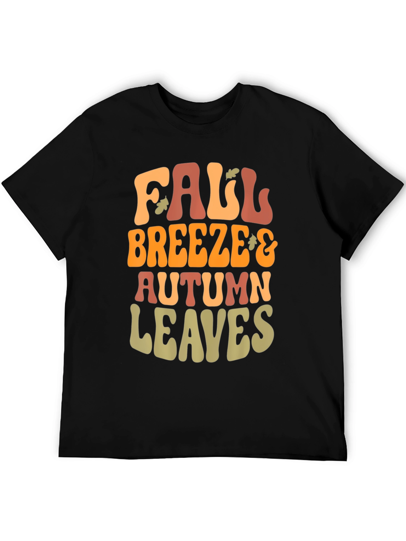 Fall Breeze & Autumn Leaves Graphic Tee