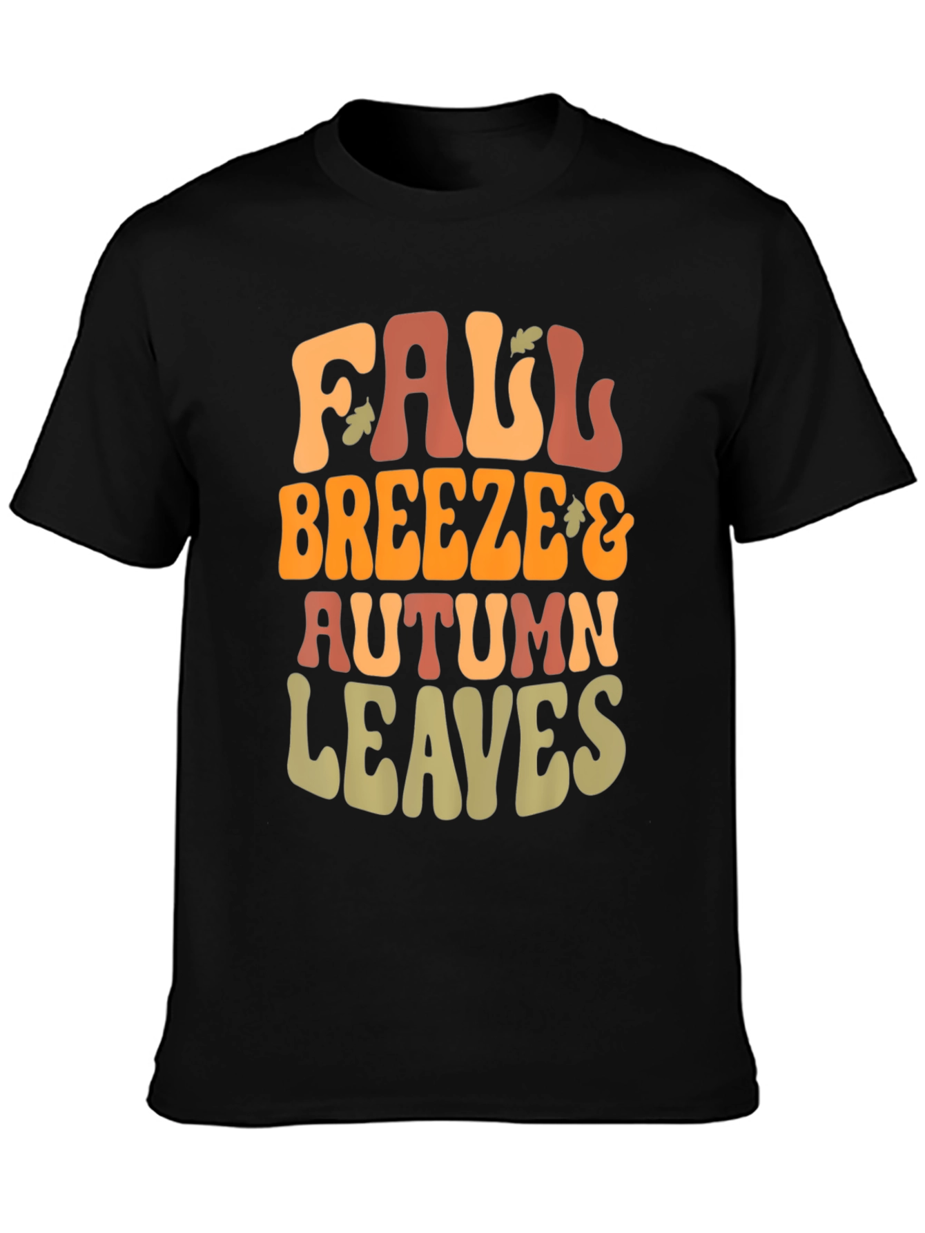 Fall Breeze & Autumn Leaves Graphic Tee