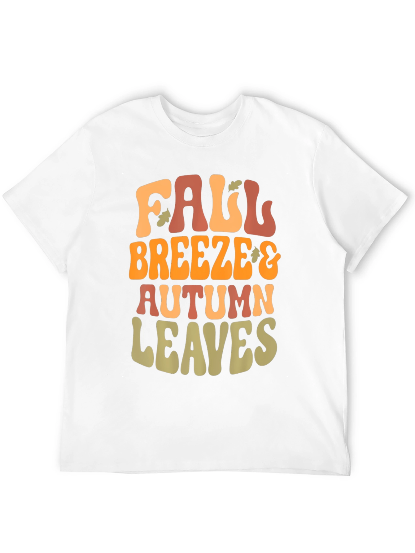 Fall Breeze & Autumn Leaves Graphic Tee