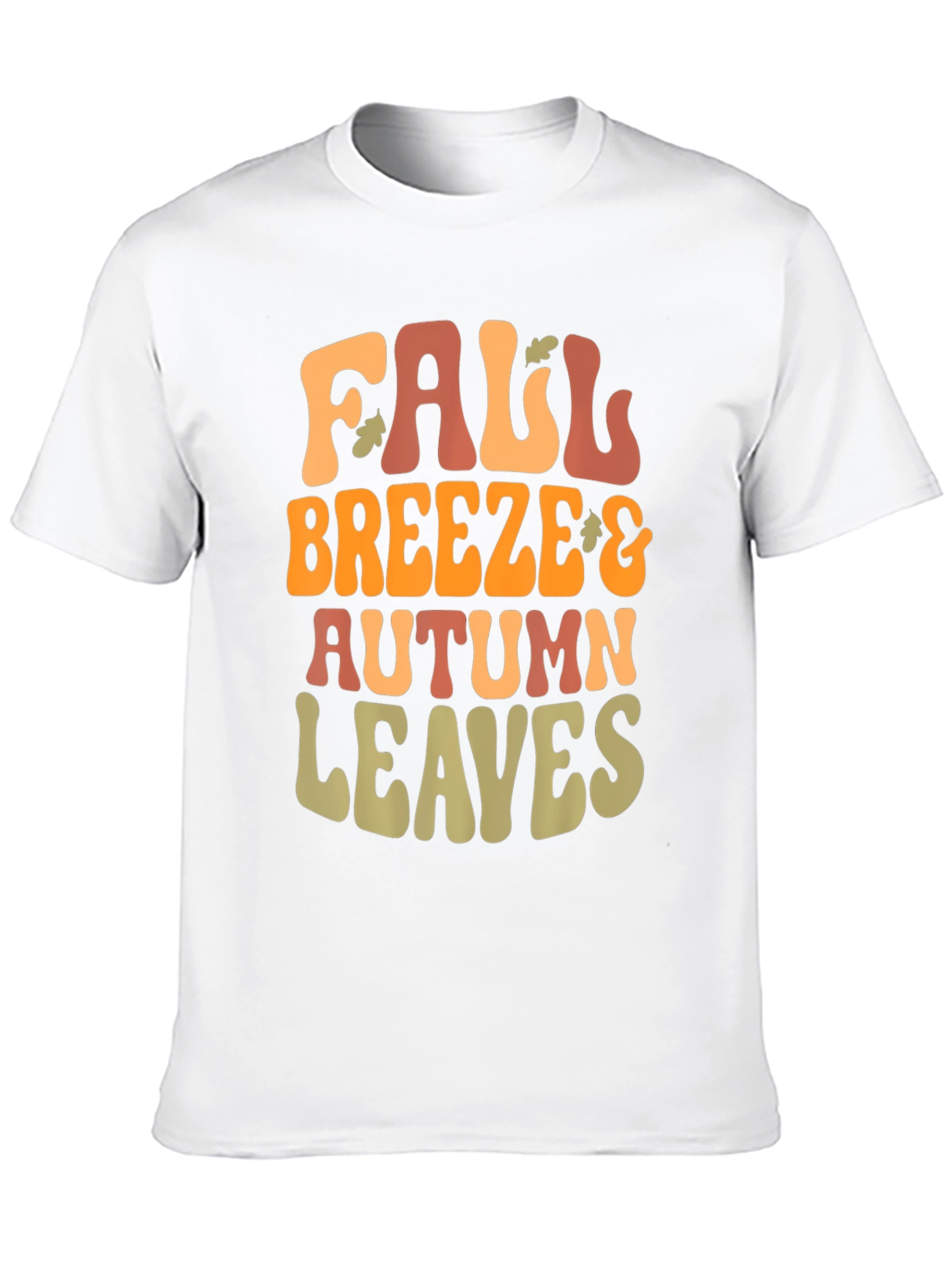 Fall Breeze & Autumn Leaves Graphic Tee