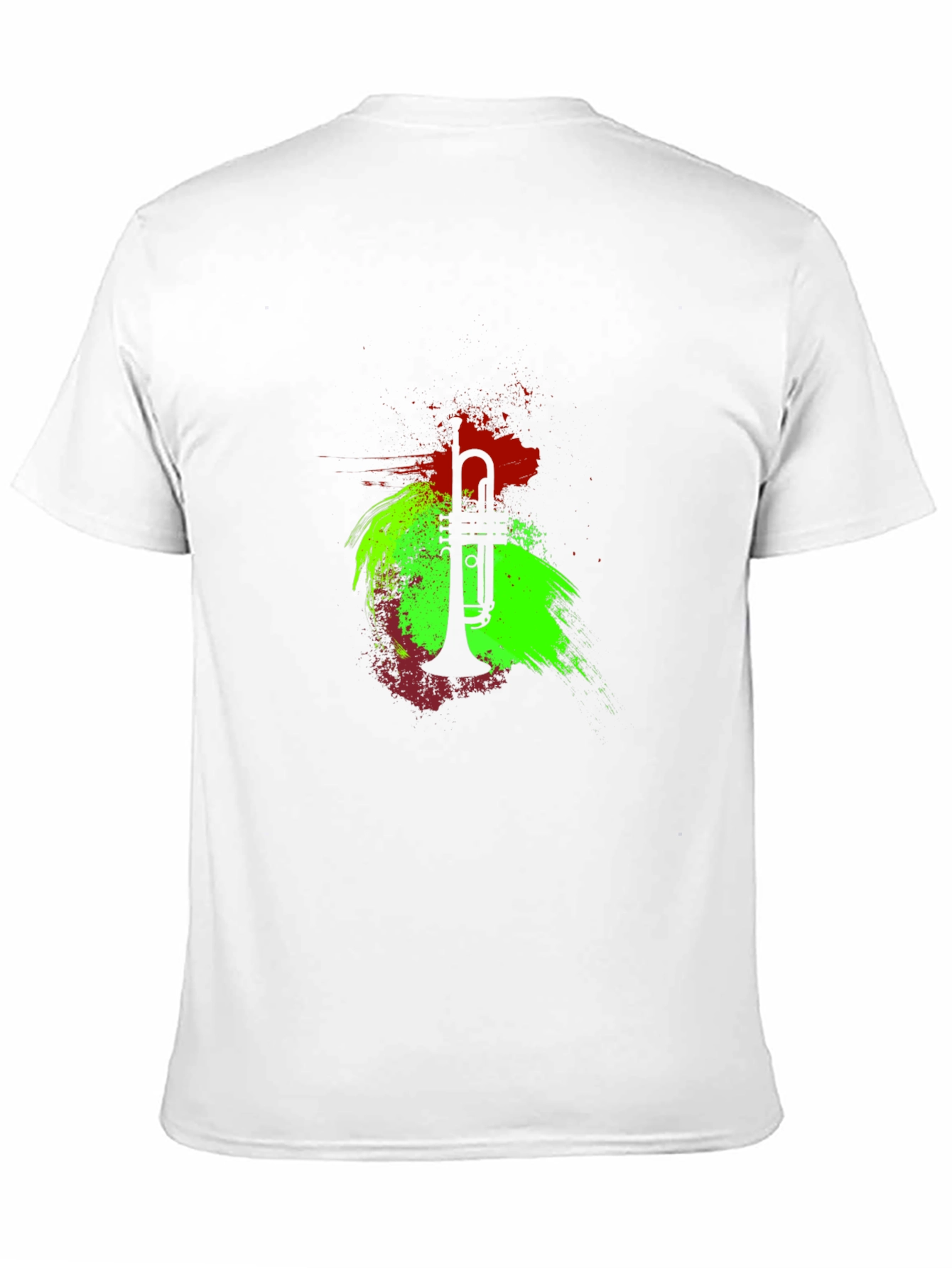 Trumpet Graphic Tee - Stylish Music Lover T-Shirt