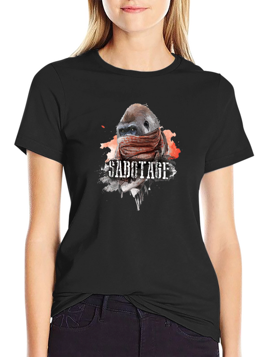 Sabotage Gorilla Graphic T-Shirt