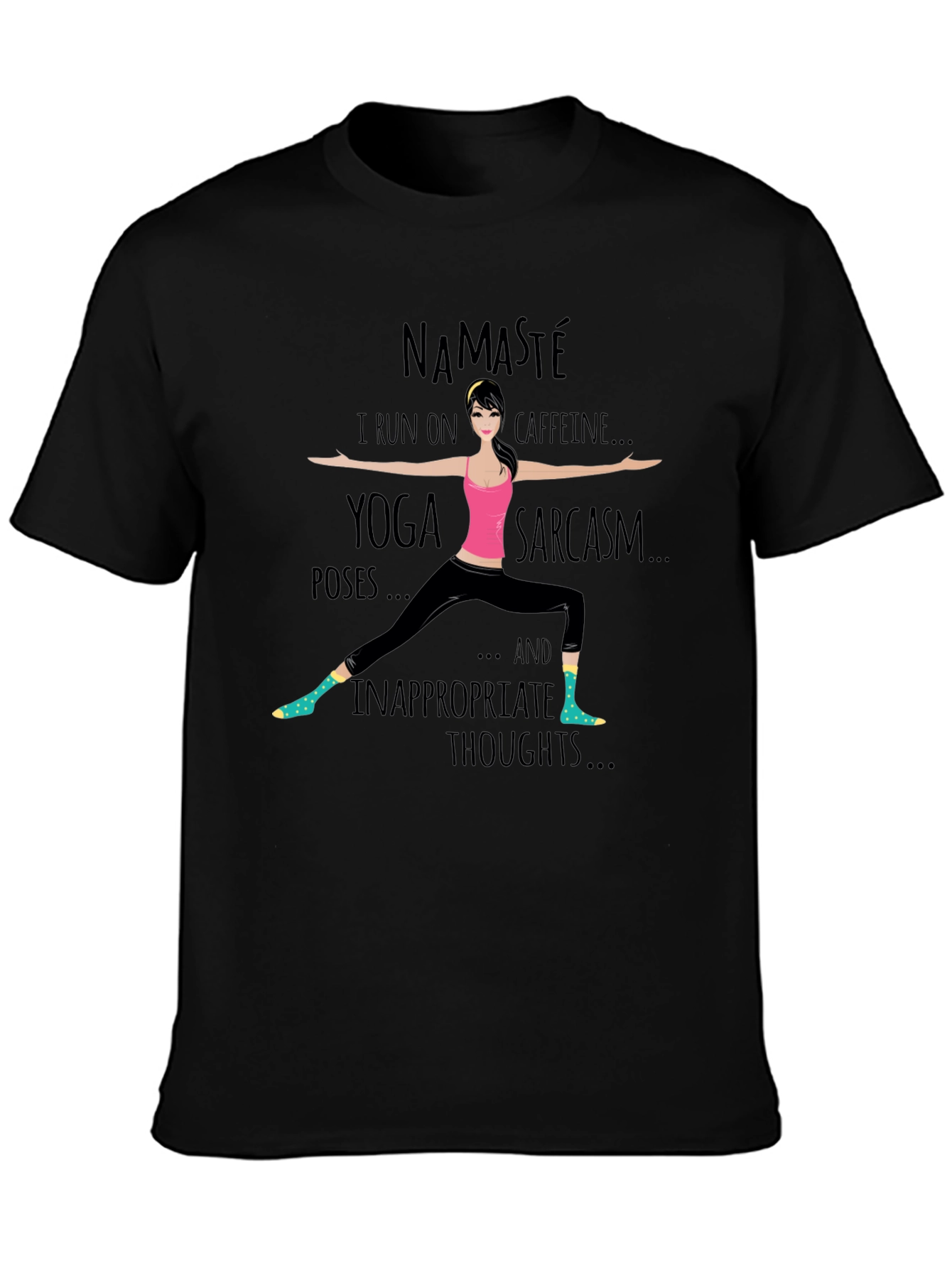 Namaste Yoga Sarcasm T-Shirt