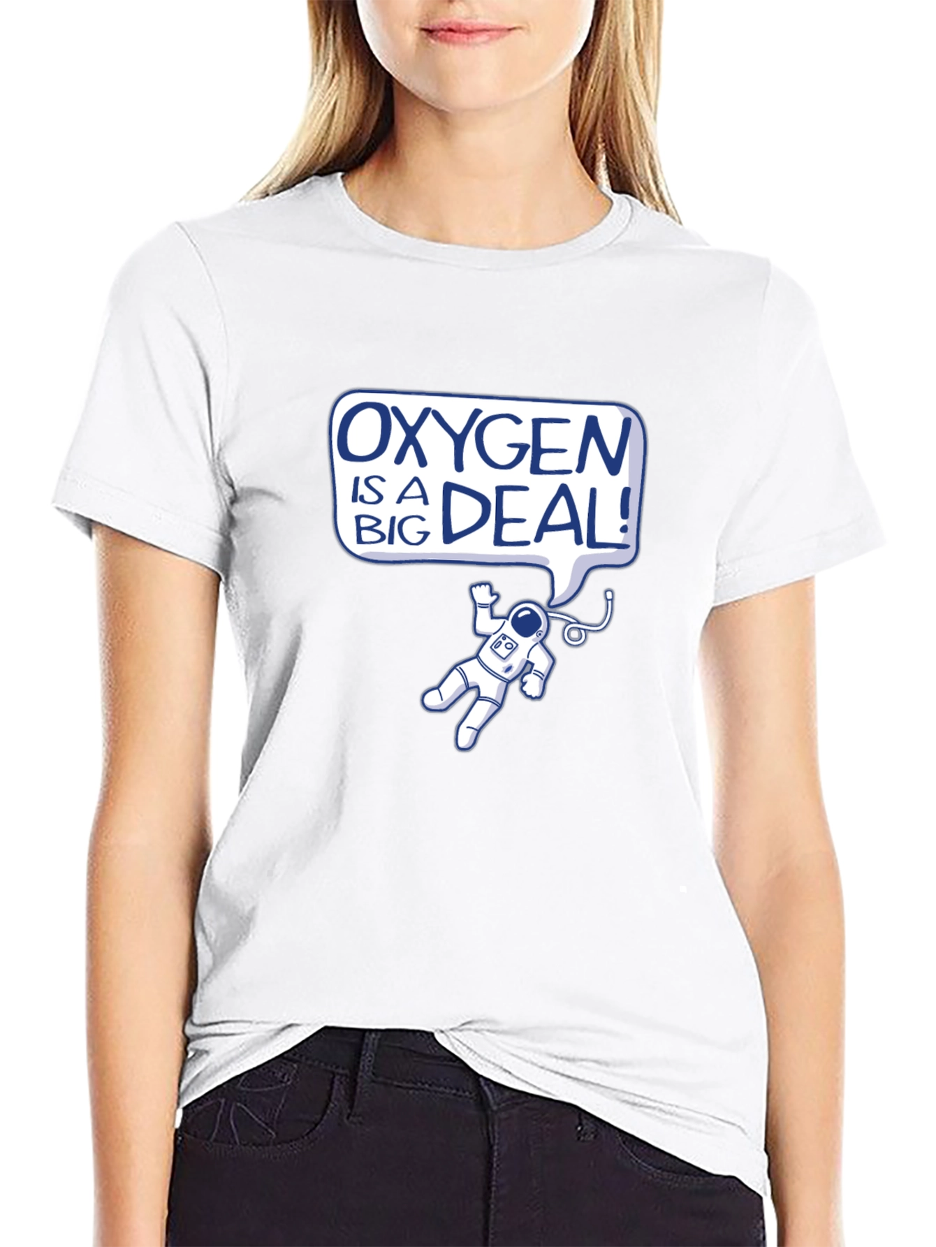 Oxygen is a Big Deal Black T-Shirt