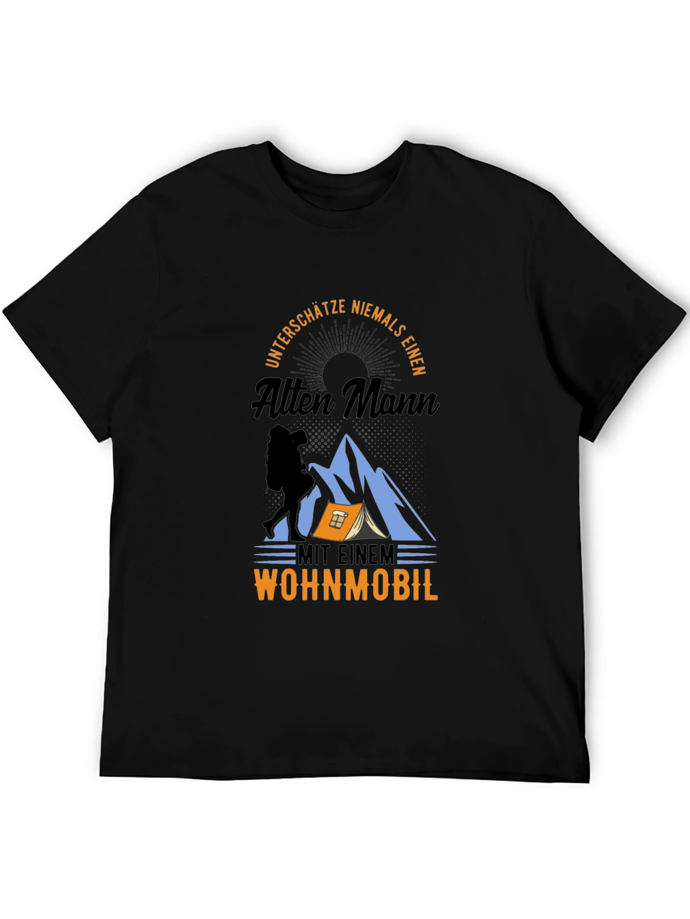 Hiking Old Man T-Shirt