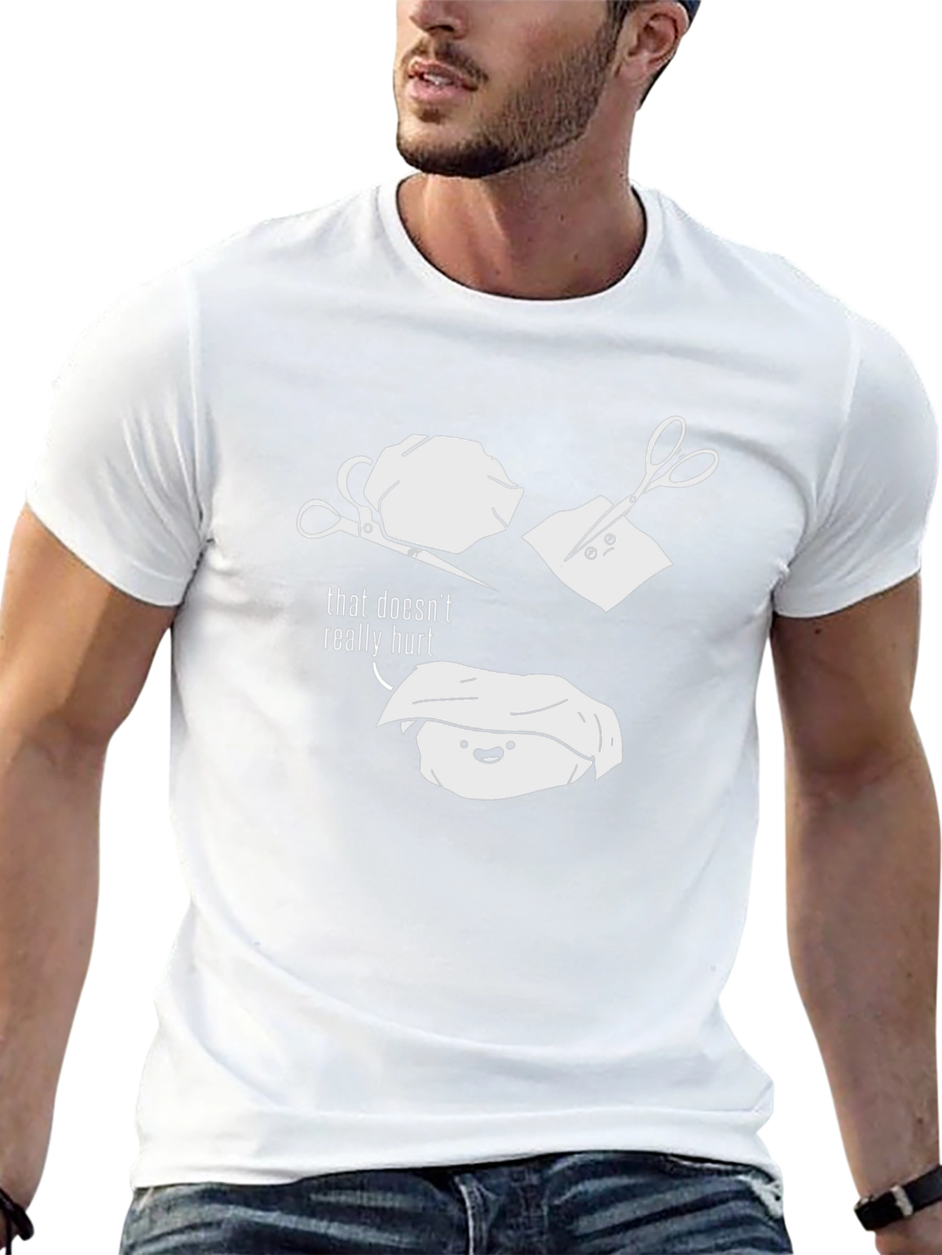 Funny Rock Paper Scissors Graphic Tee