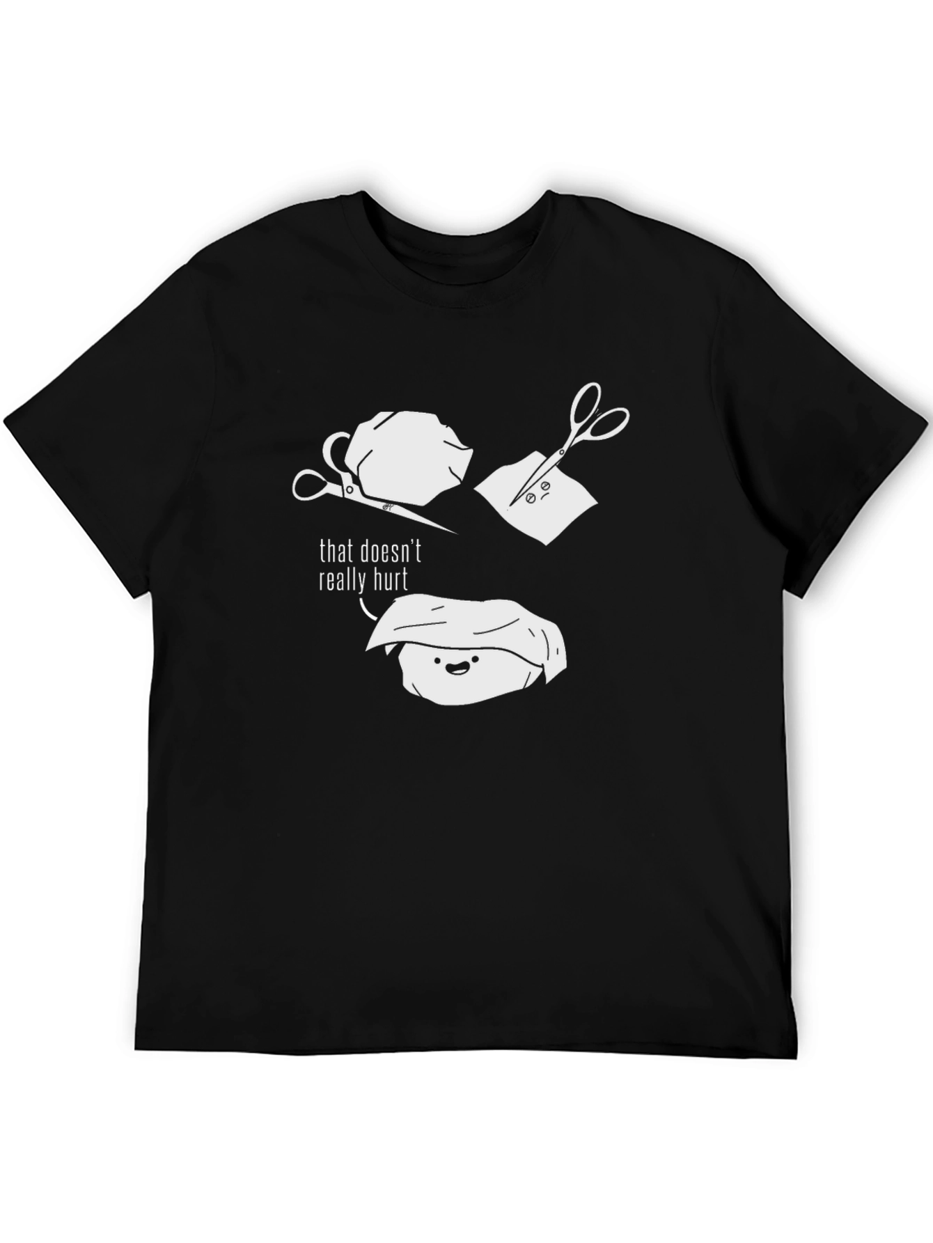 Funny Rock Paper Scissors Graphic Tee