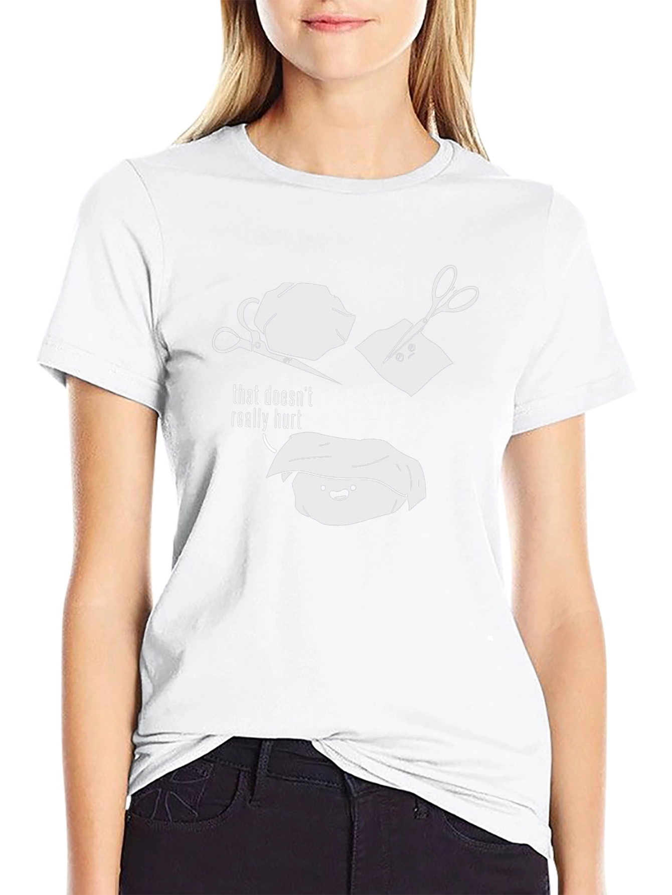Funny Rock Paper Scissors Graphic Tee