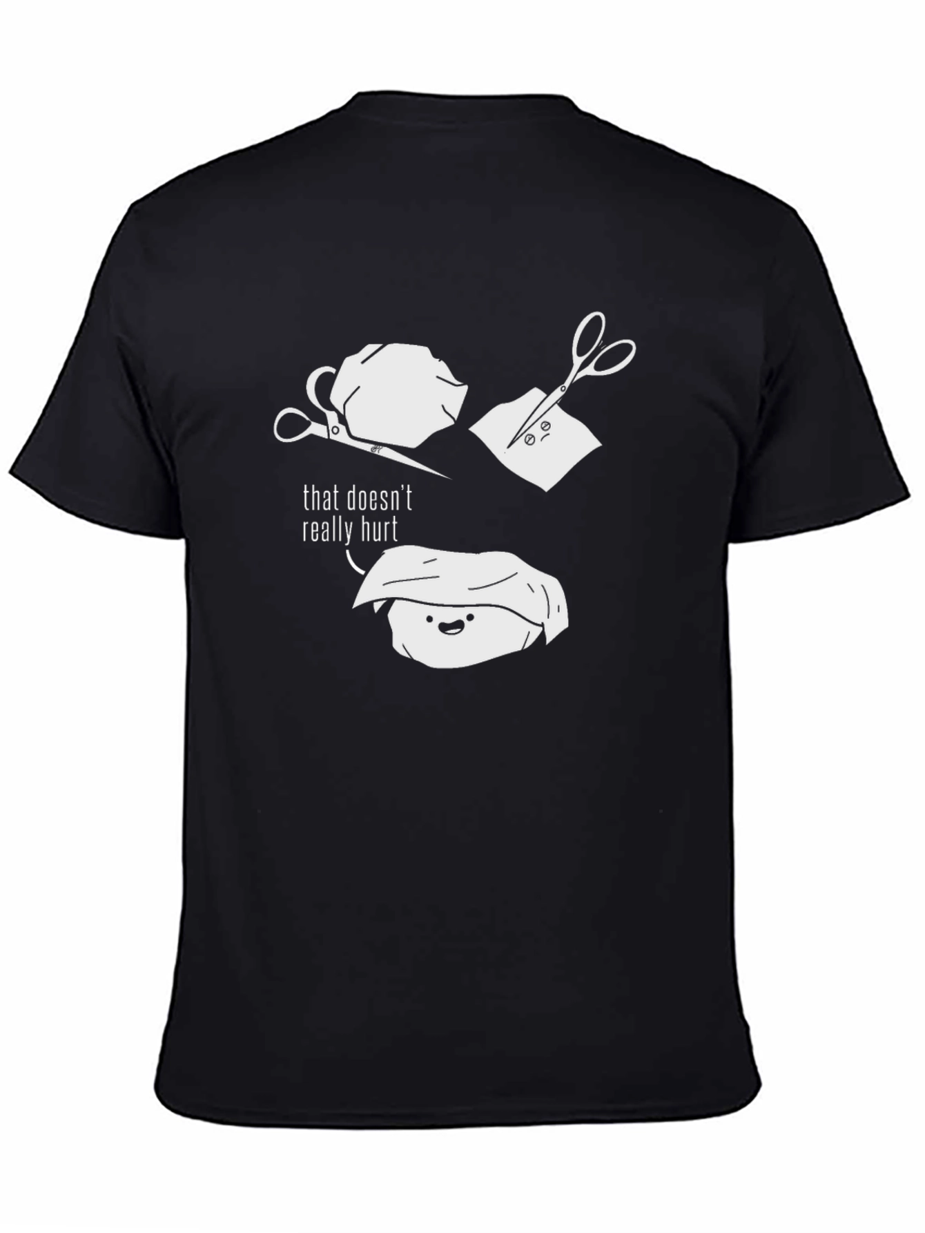 Funny Rock Paper Scissors Graphic Tee