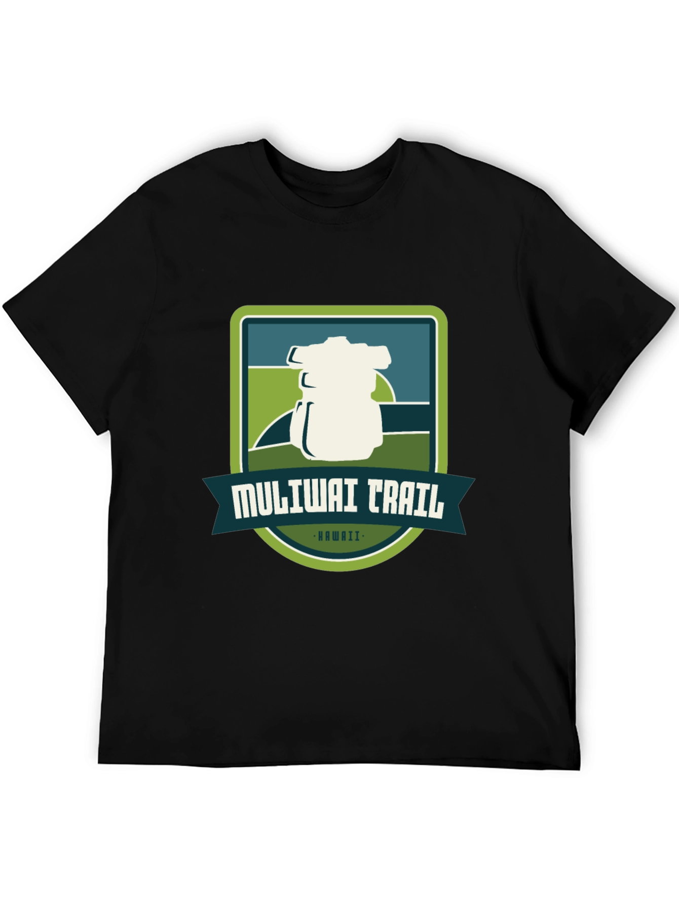 Muliwai Trail T-Shirt | Hawaii Hiking Adventure