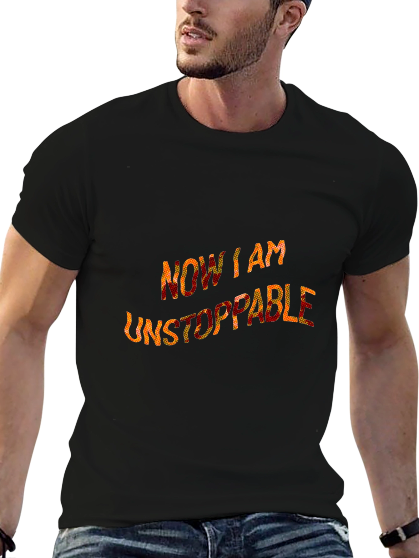 Unstoppable Graphic Tee - Bold Statement Shirt