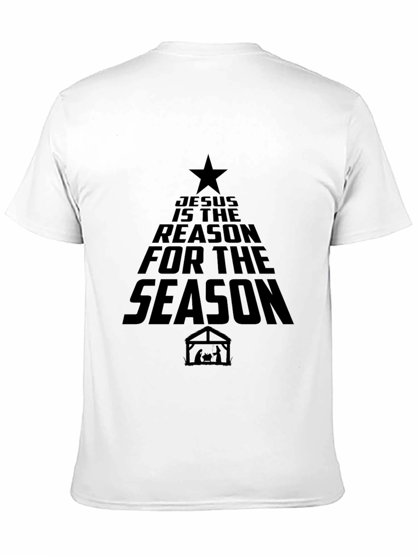 Jesus is the Reason Black Graphic Tee