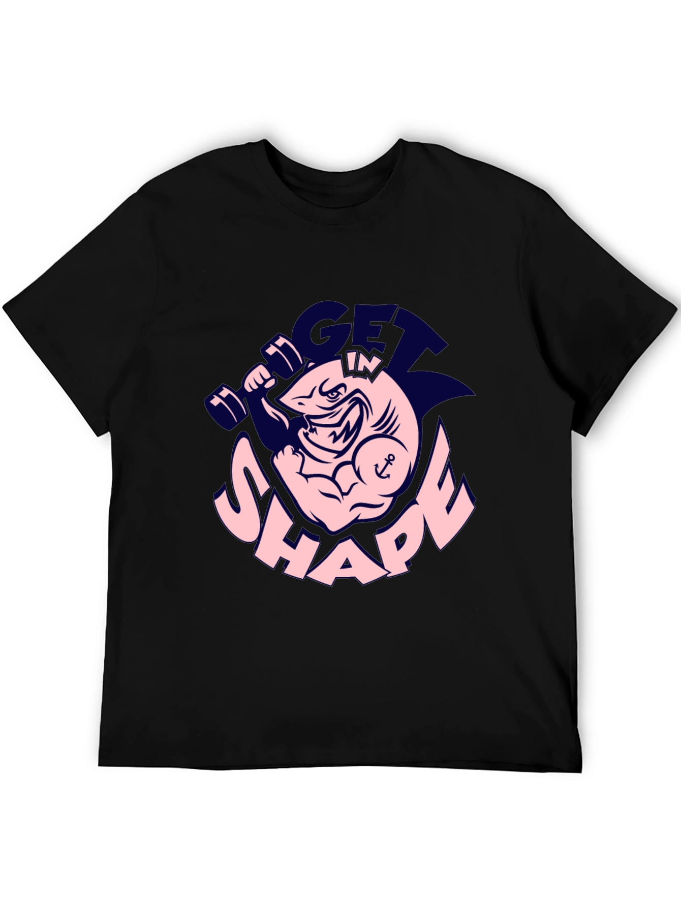 Get In Shape Shark Gym T-Shirt