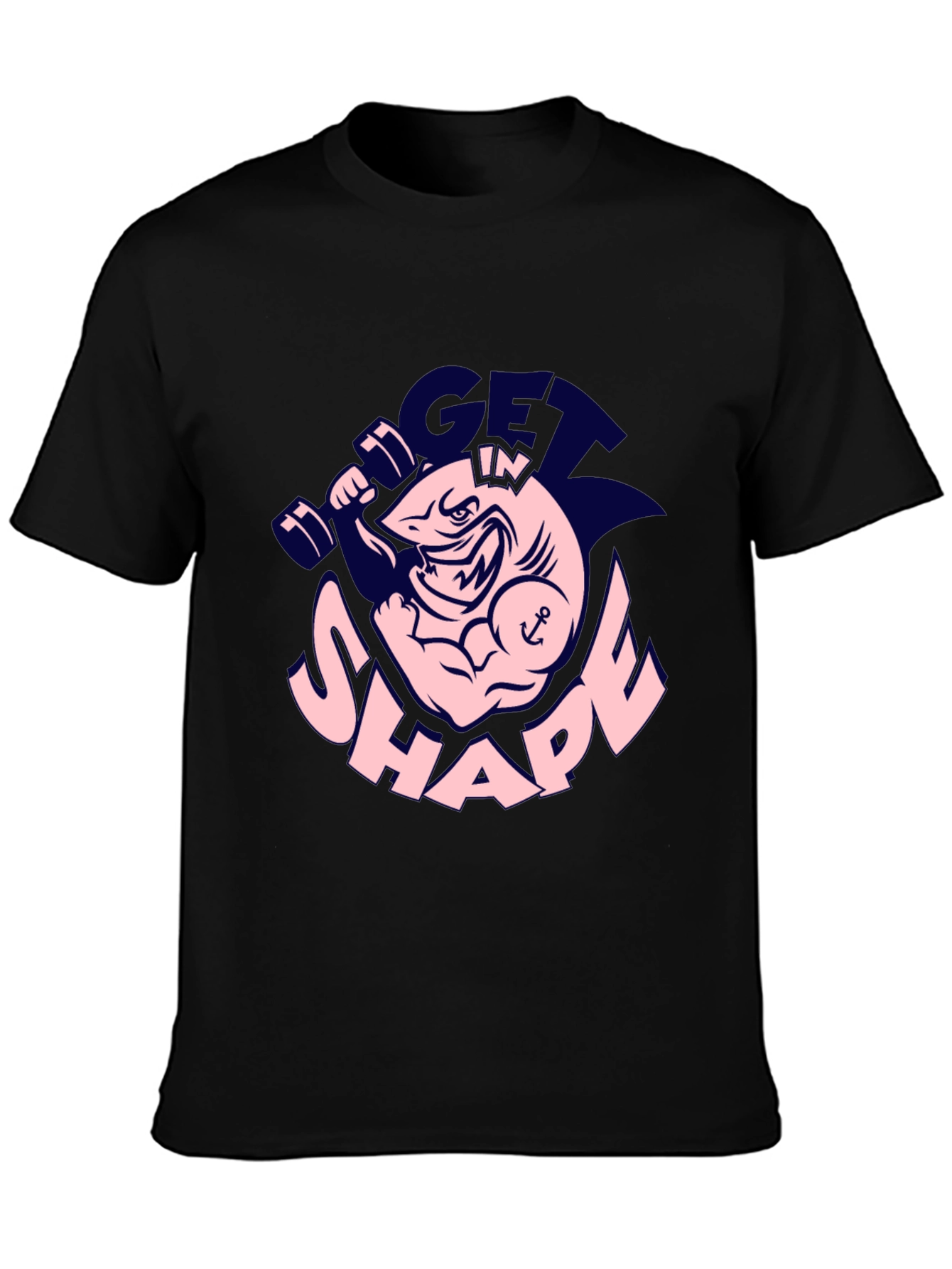 Get In Shape Shark Gym T-Shirt