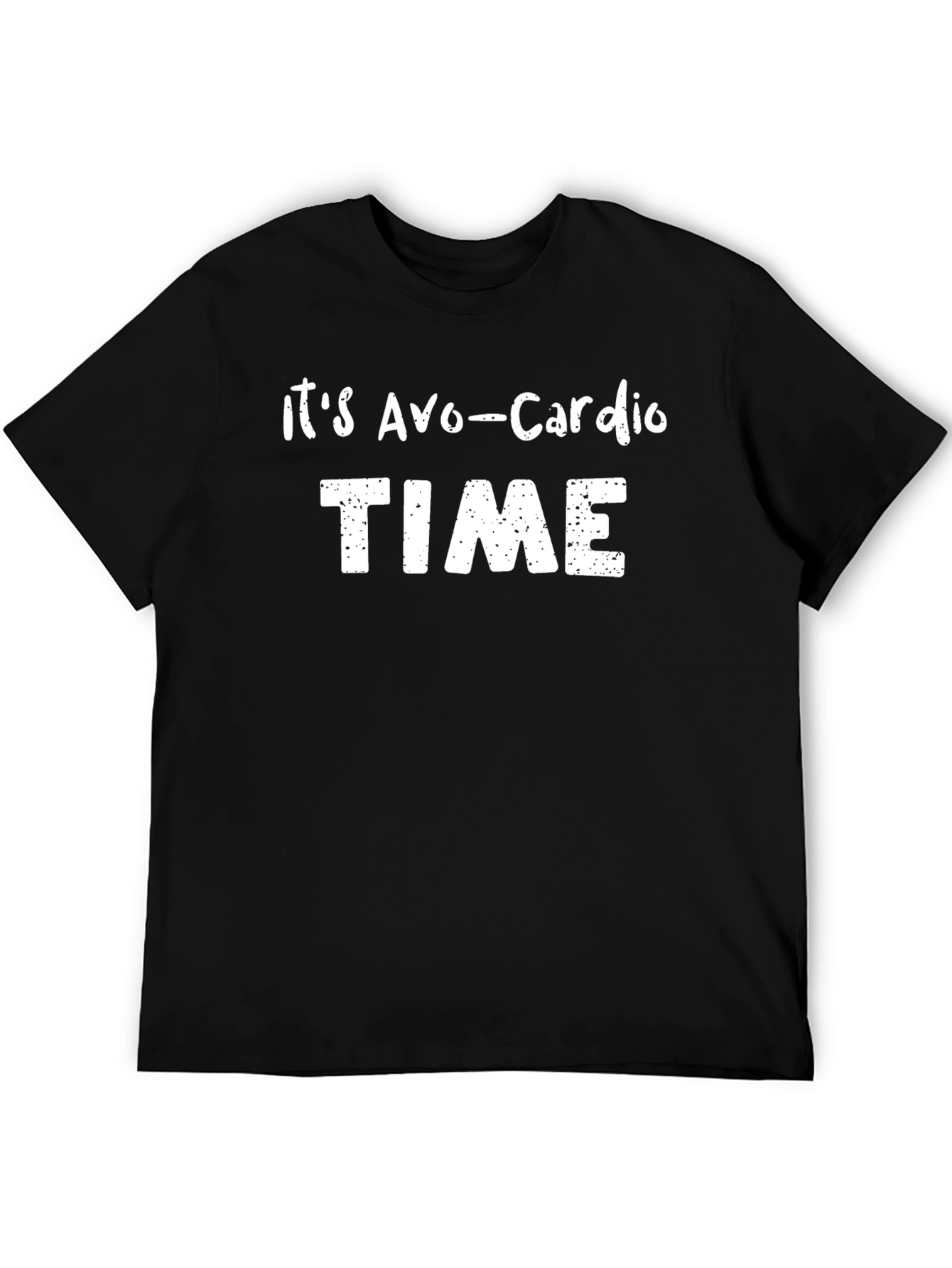 Avo-Cardio Time Black T-Shirt