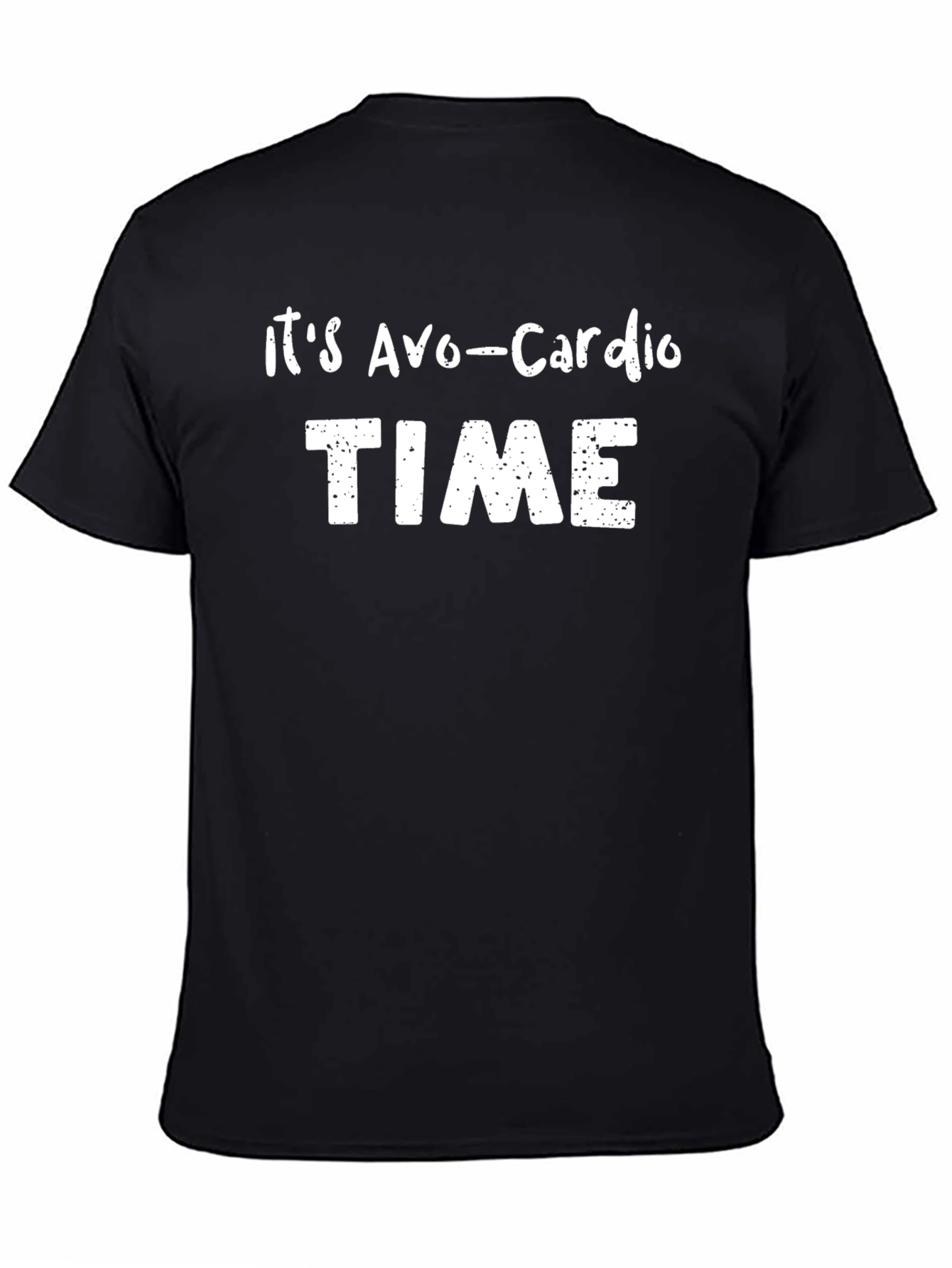 Avo-Cardio Time Black T-Shirt