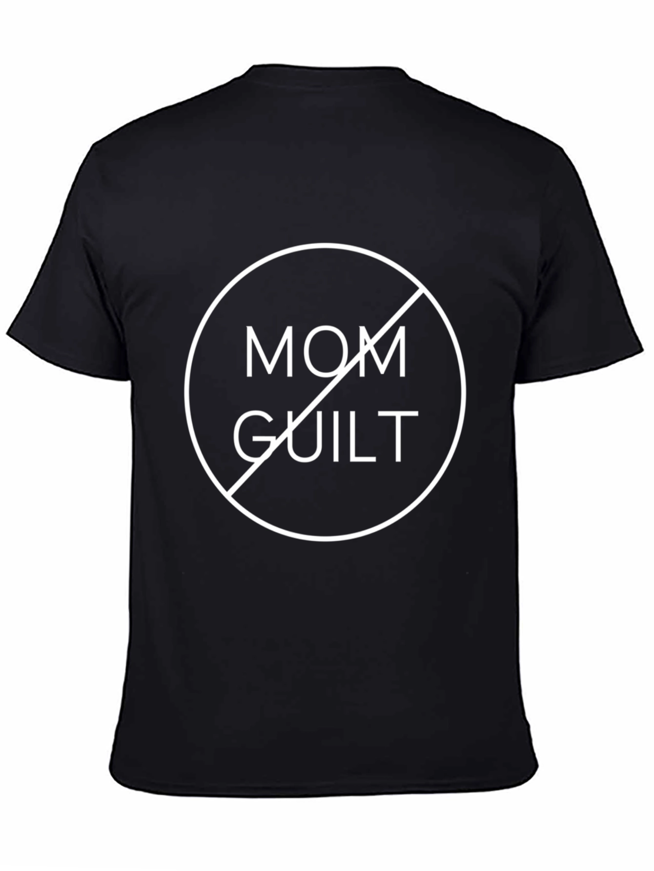 No Mom Guilt Graphic Tee - Unisex Black T-Shirt