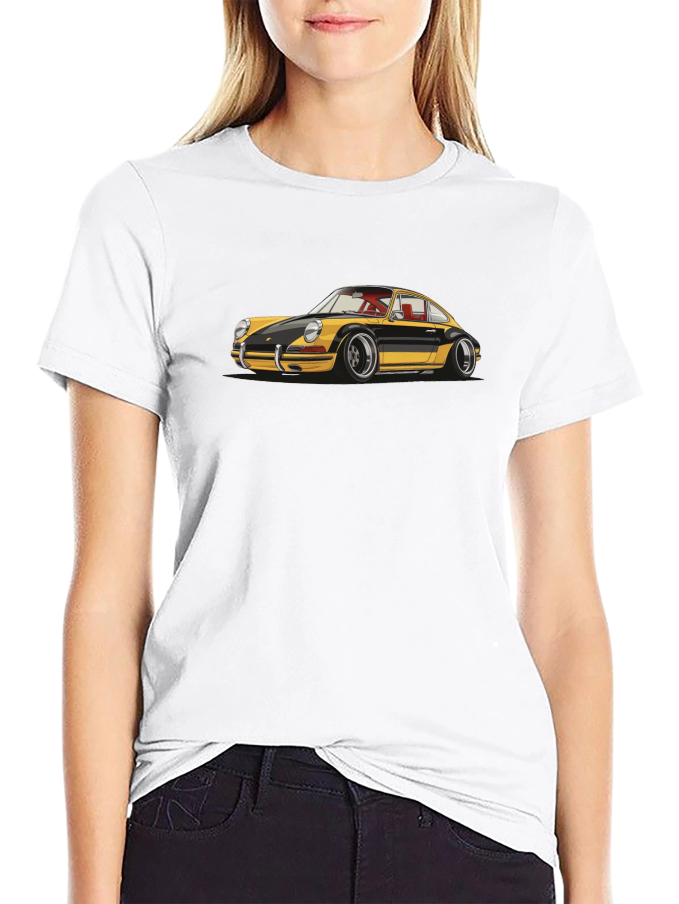 Porsche 911 T-Shirt - Retro Car Graphic Tee
