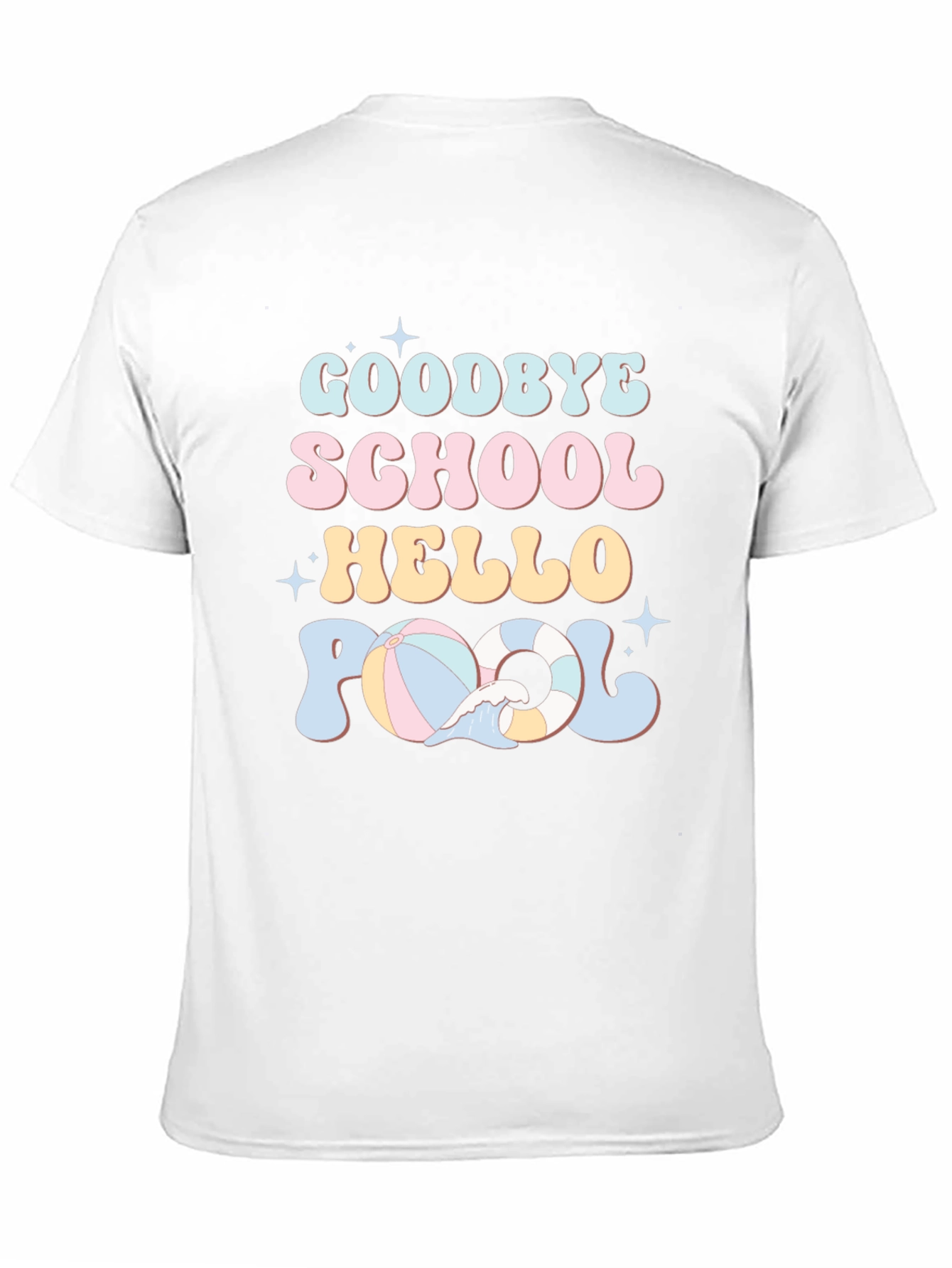 Goodbye School Hello Pool T-Shirt