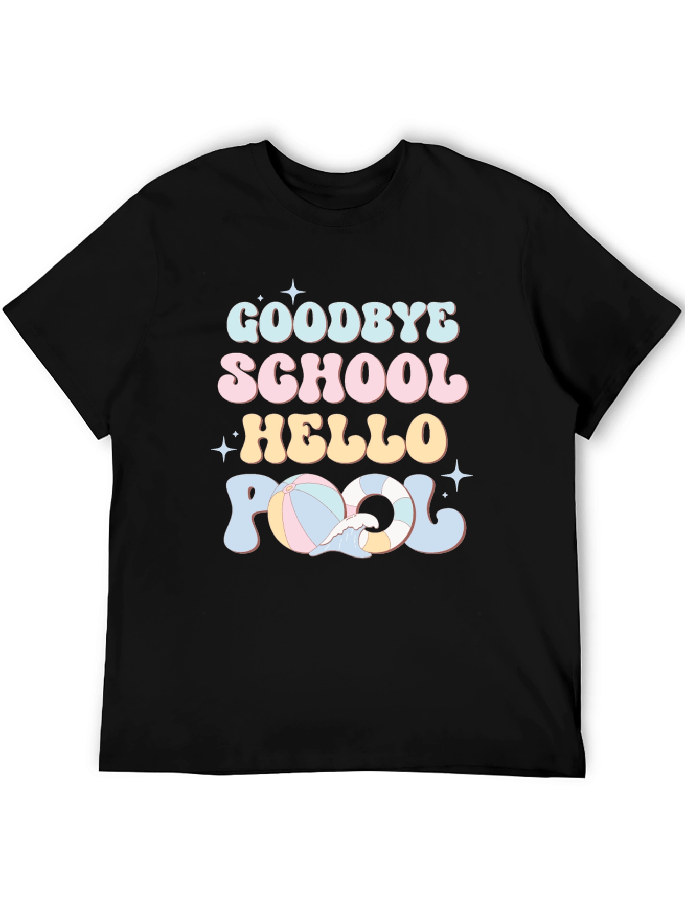 Goodbye School Hello Pool T-Shirt
