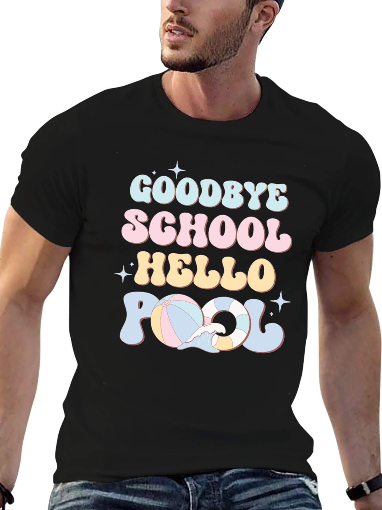 Goodbye School Hello Pool T-Shirt
