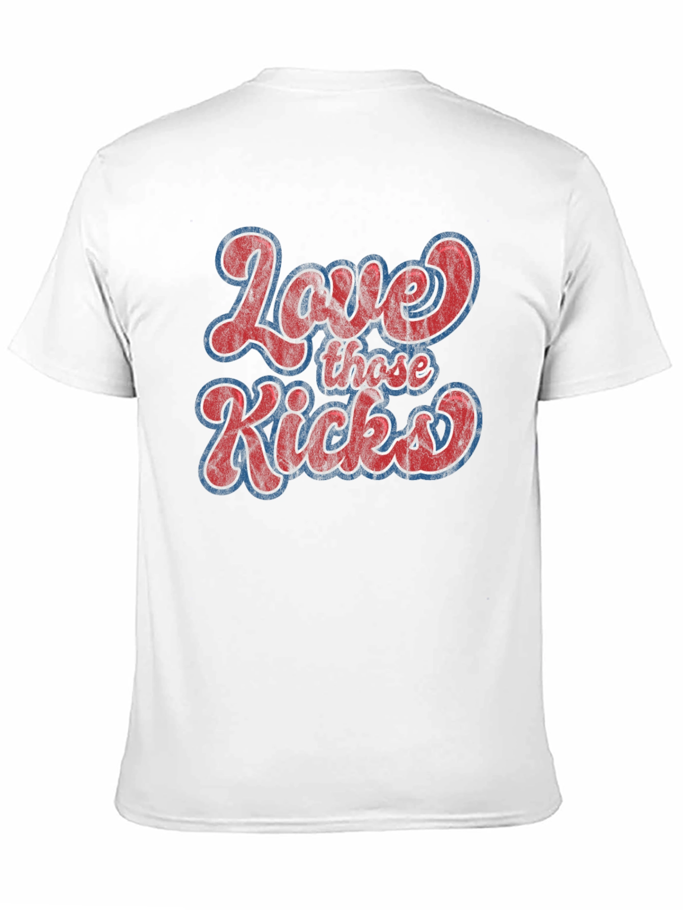 Love Those Kicks Graphic Tee - Retro Style