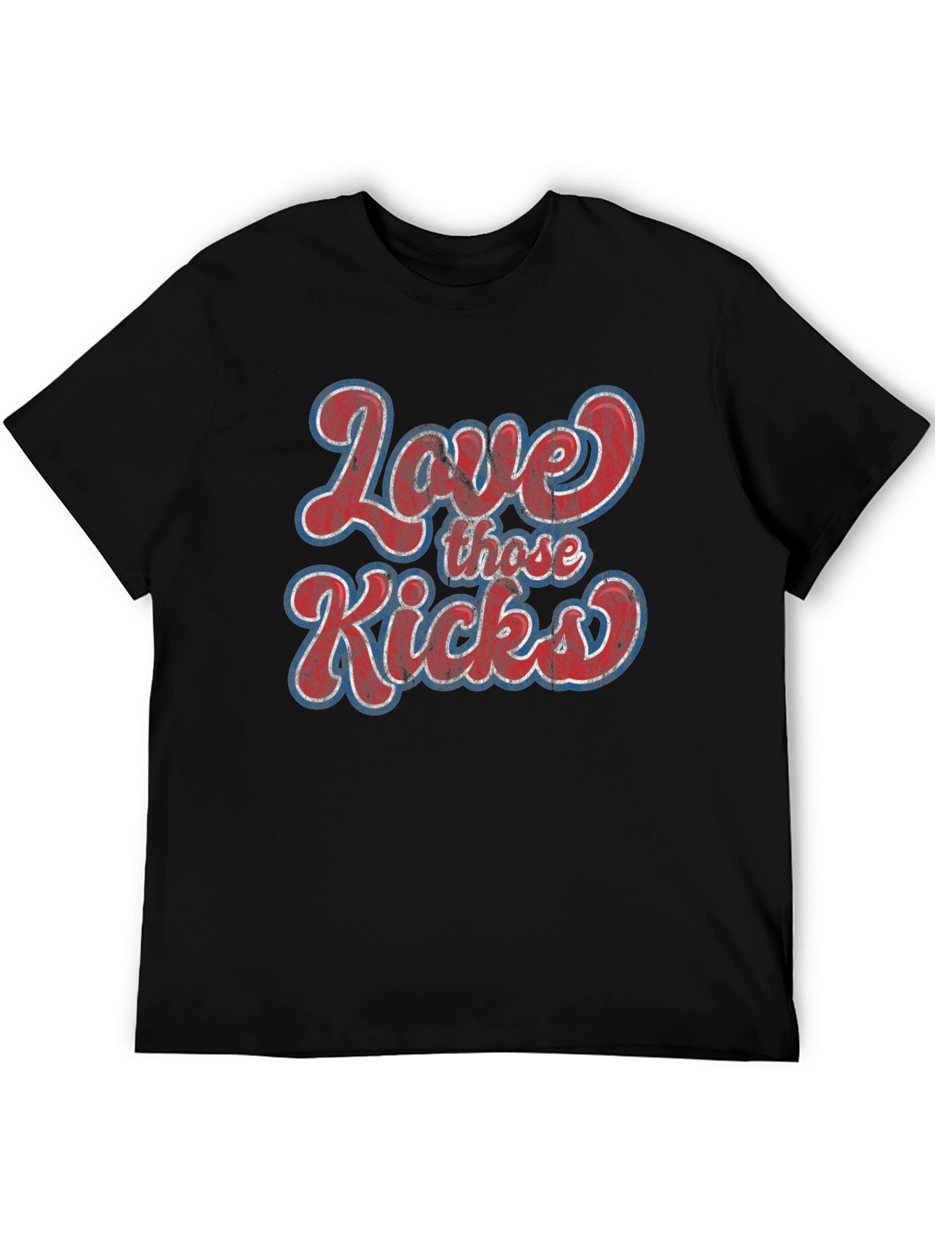 Love Those Kicks Graphic Tee - Retro Style