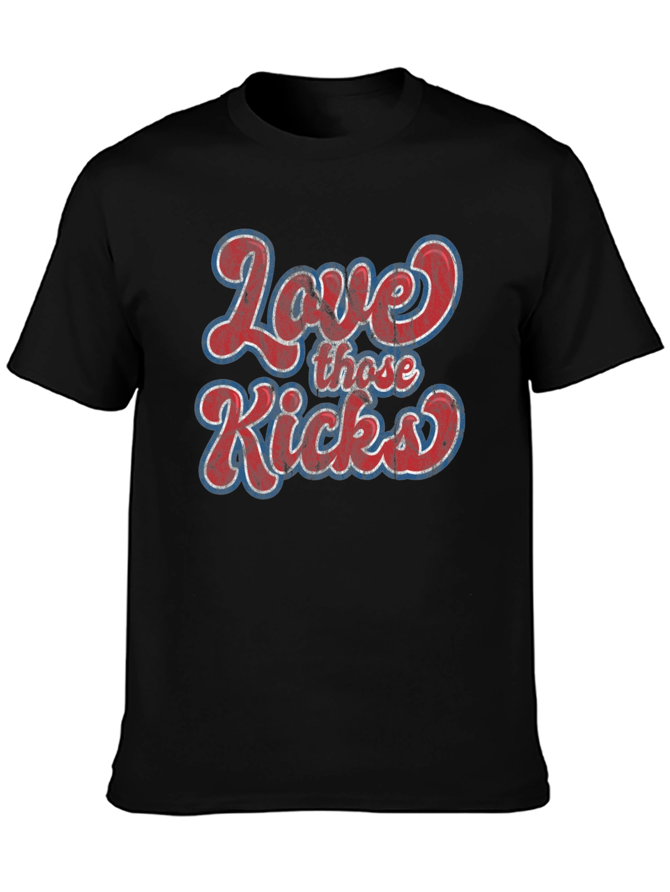 Love Those Kicks Graphic Tee - Retro Style