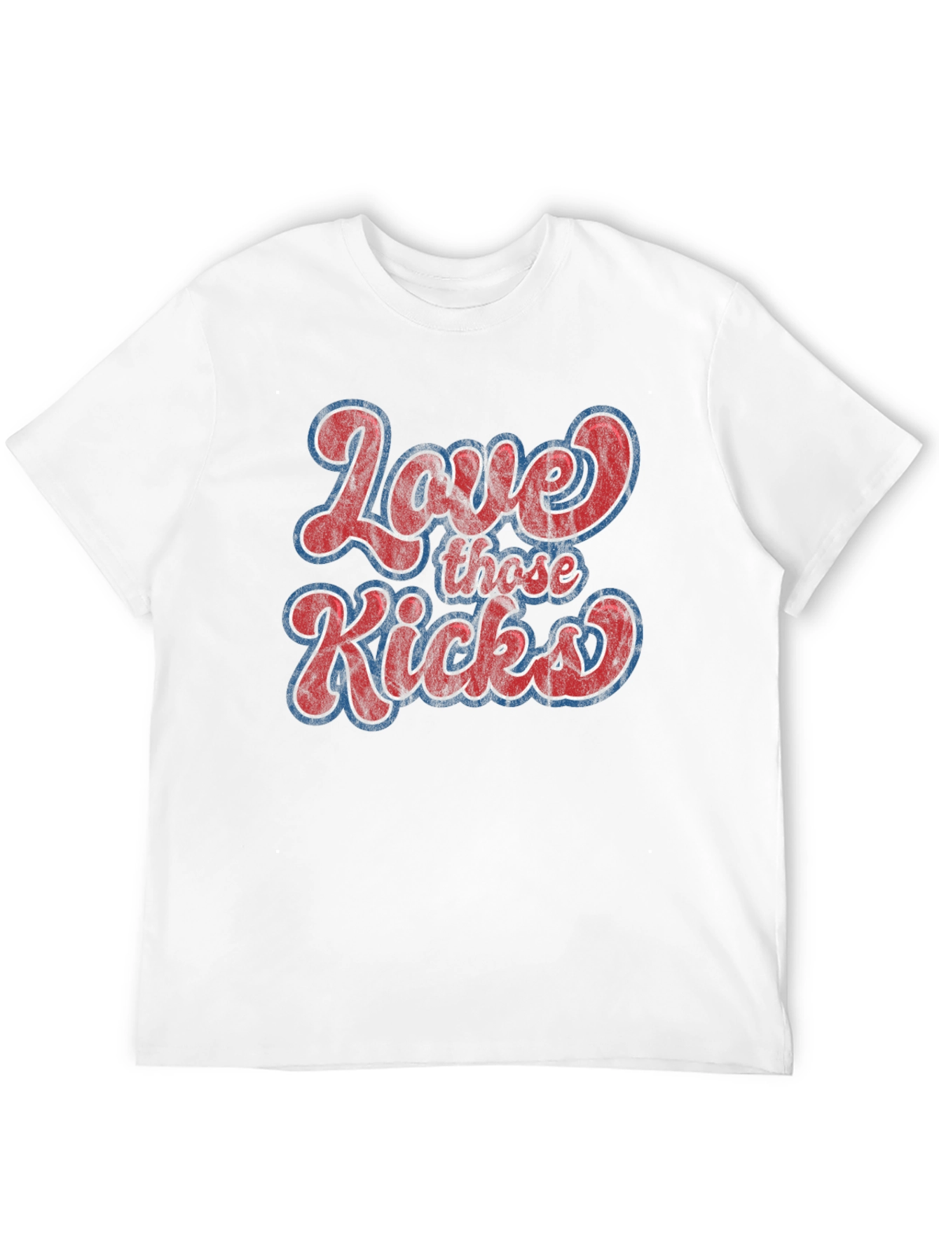 Love Those Kicks Graphic Tee - Retro Style