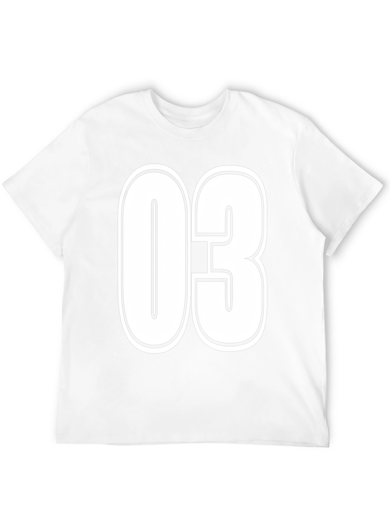 Number 03 Graphic T-Shirt - Bold & Stylish
