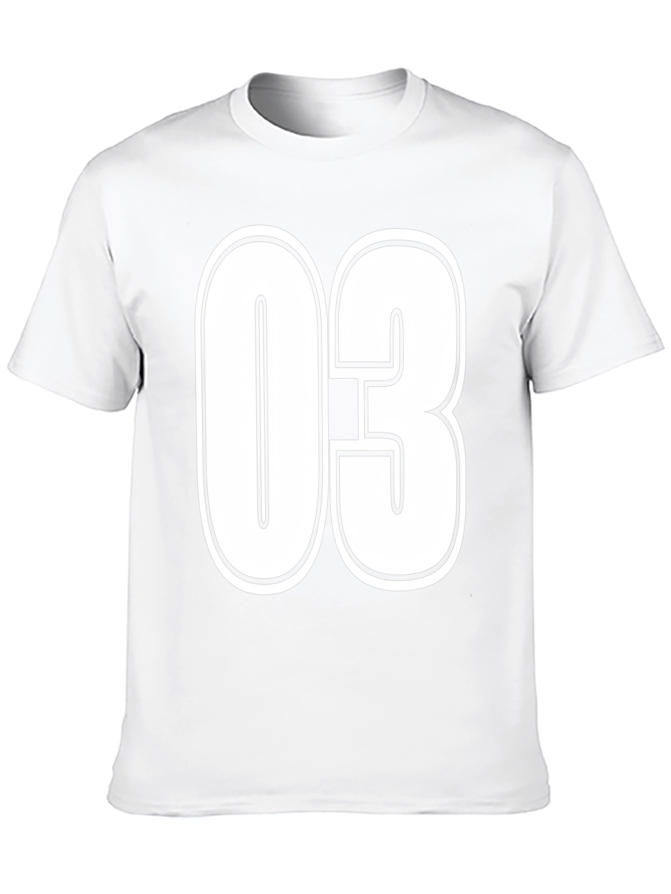 Number 03 Graphic T-Shirt - Bold & Stylish