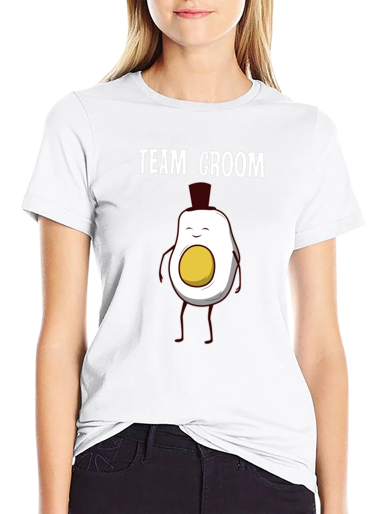 Team Groom Novelty Graphic T-Shirt