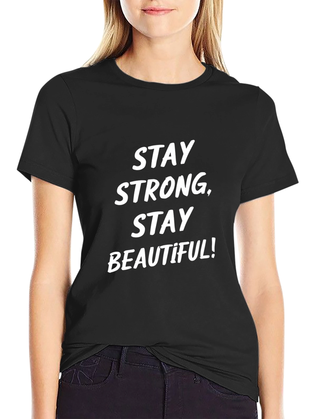 Stay Strong T-Shirt - Stylish & Motivational