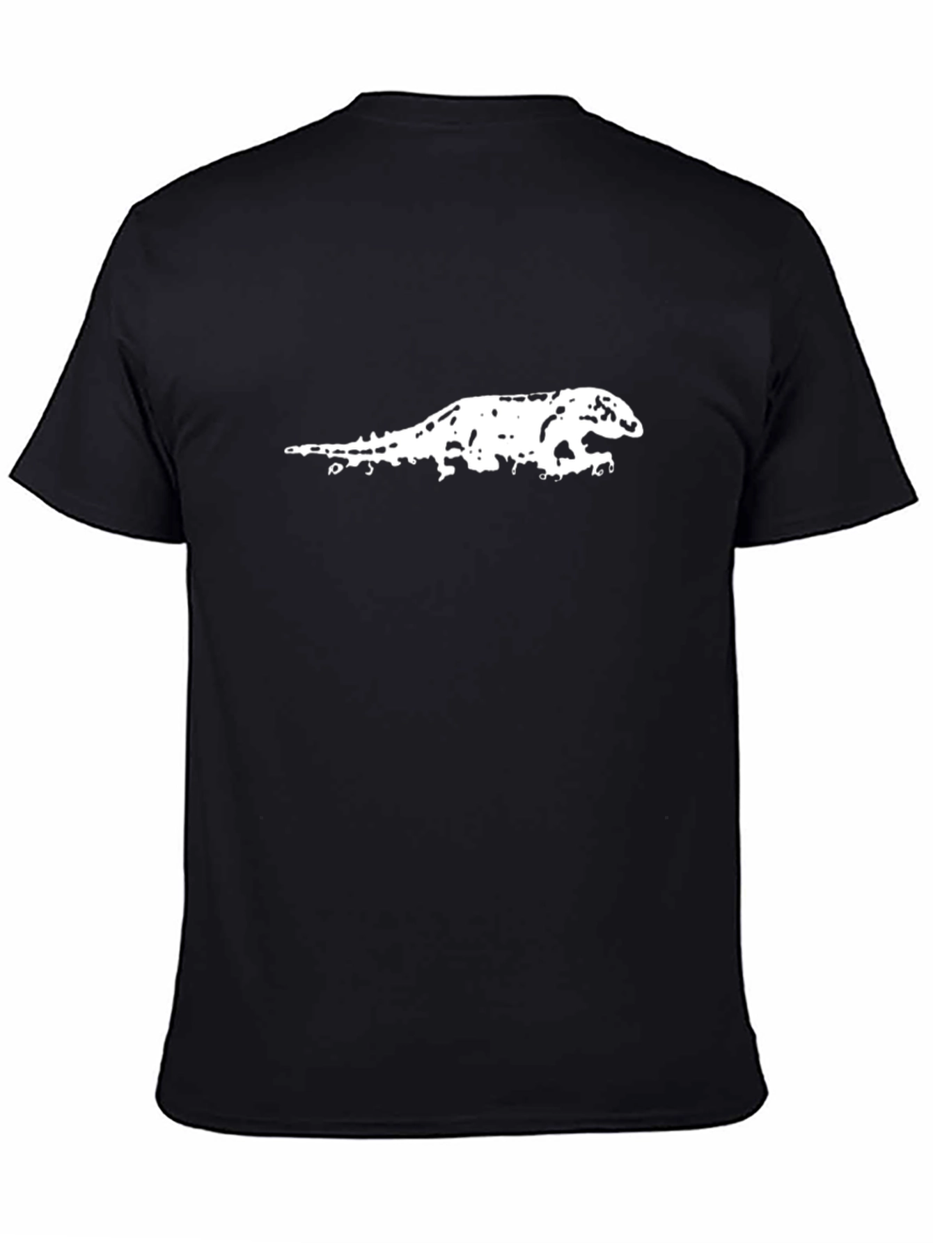 Cool Lizard Graphic Black T-Shirt