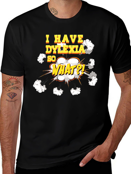 Dyslexia Awareness T-Shirt - Funny Graphic Tee