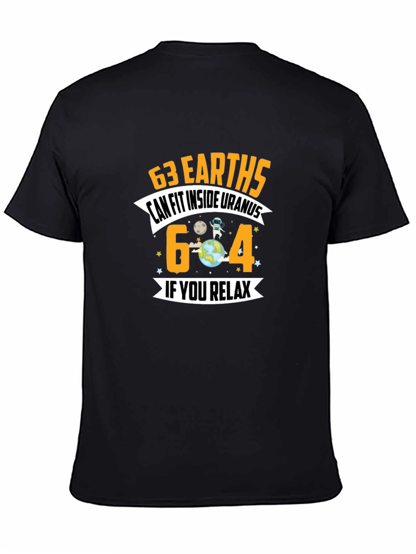 63 Earths Uranus Funny Graphic T-Shirt