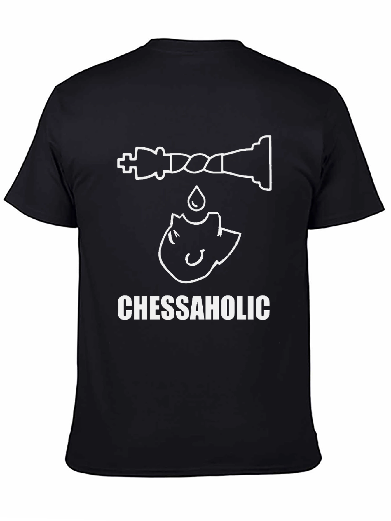 Chessaholic T-Shirt - Chess Lovers Apparel