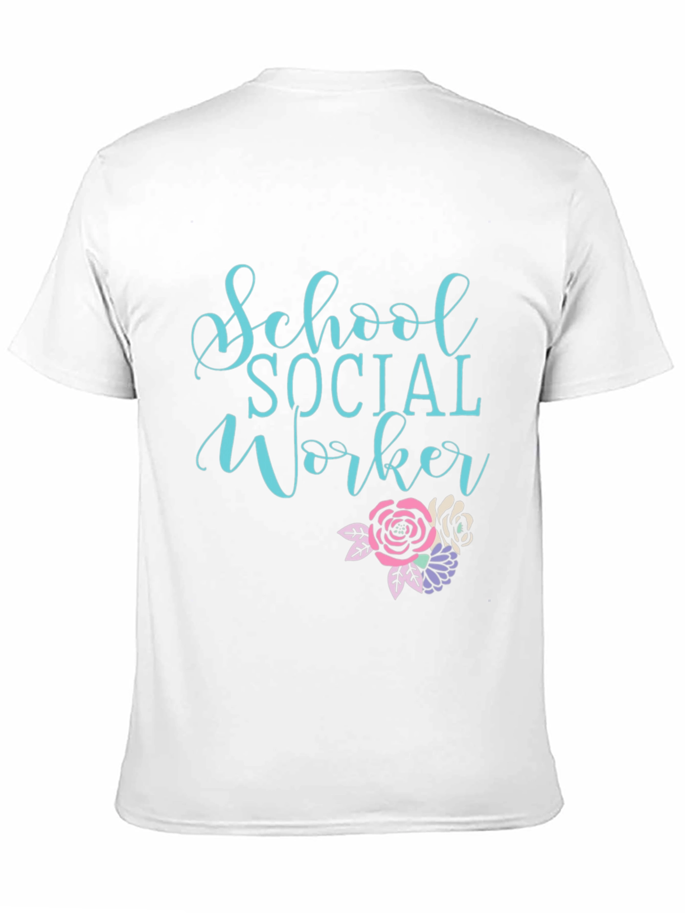 School Social Worker Graphic Tee - Black