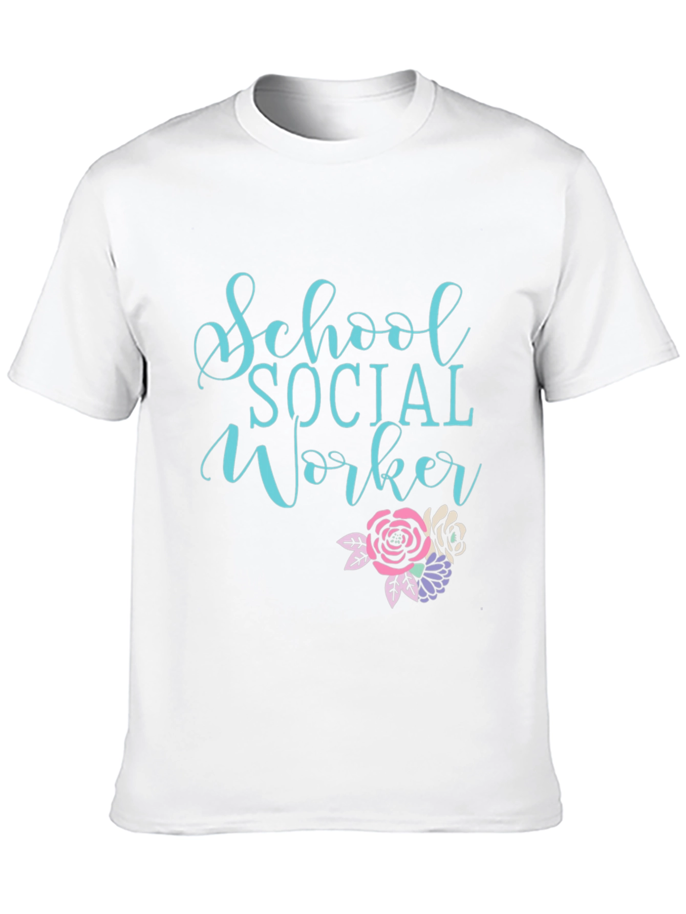 School Social Worker Graphic Tee - Black