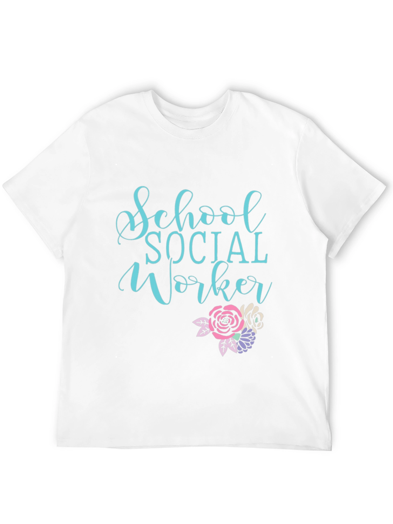 School Social Worker Graphic Tee - Black