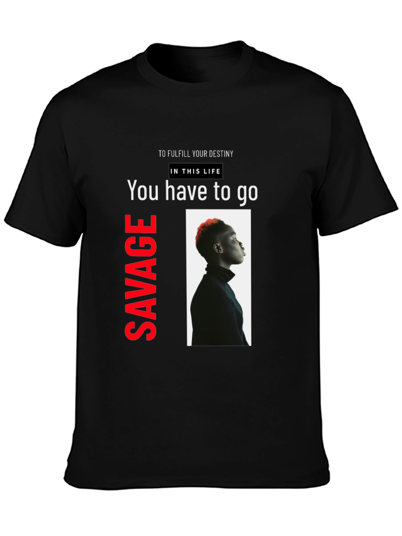 Savage Destiny Tee - Bold Graphic T-Shirt