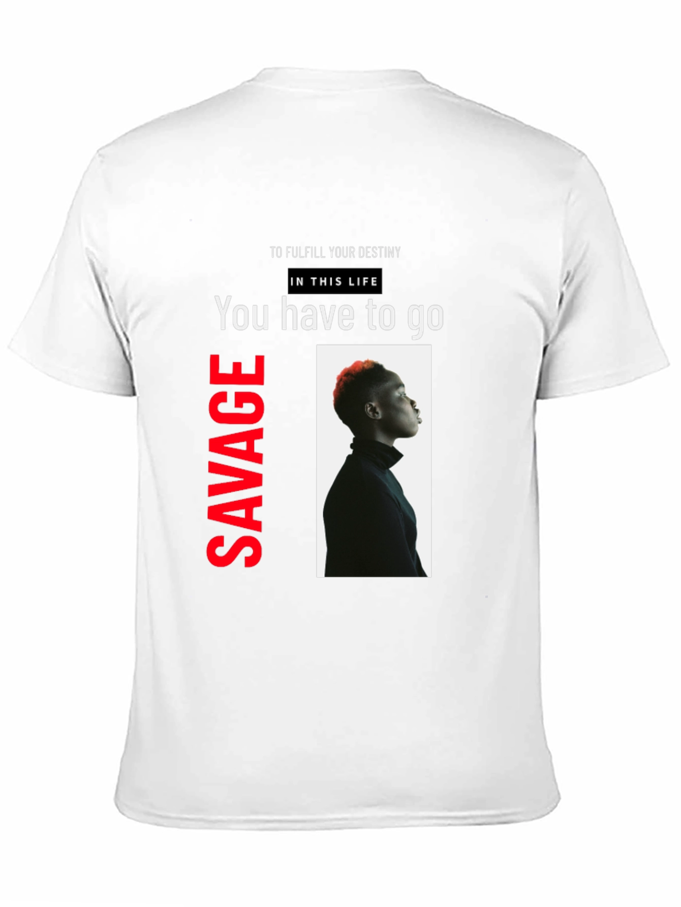 Savage Destiny Tee - Bold Graphic T-Shirt