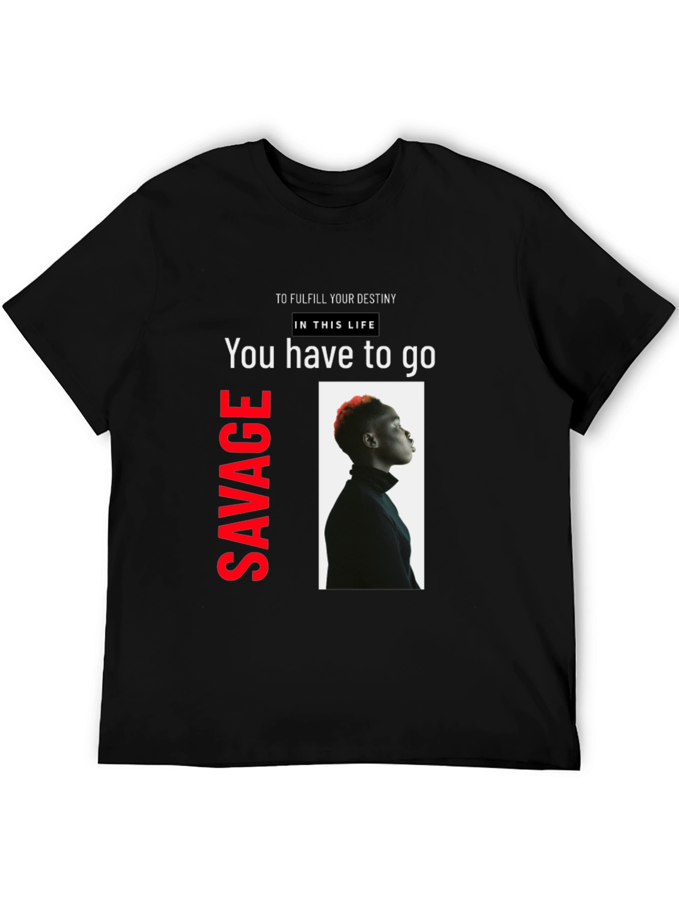 Savage Destiny Tee - Bold Graphic T-Shirt