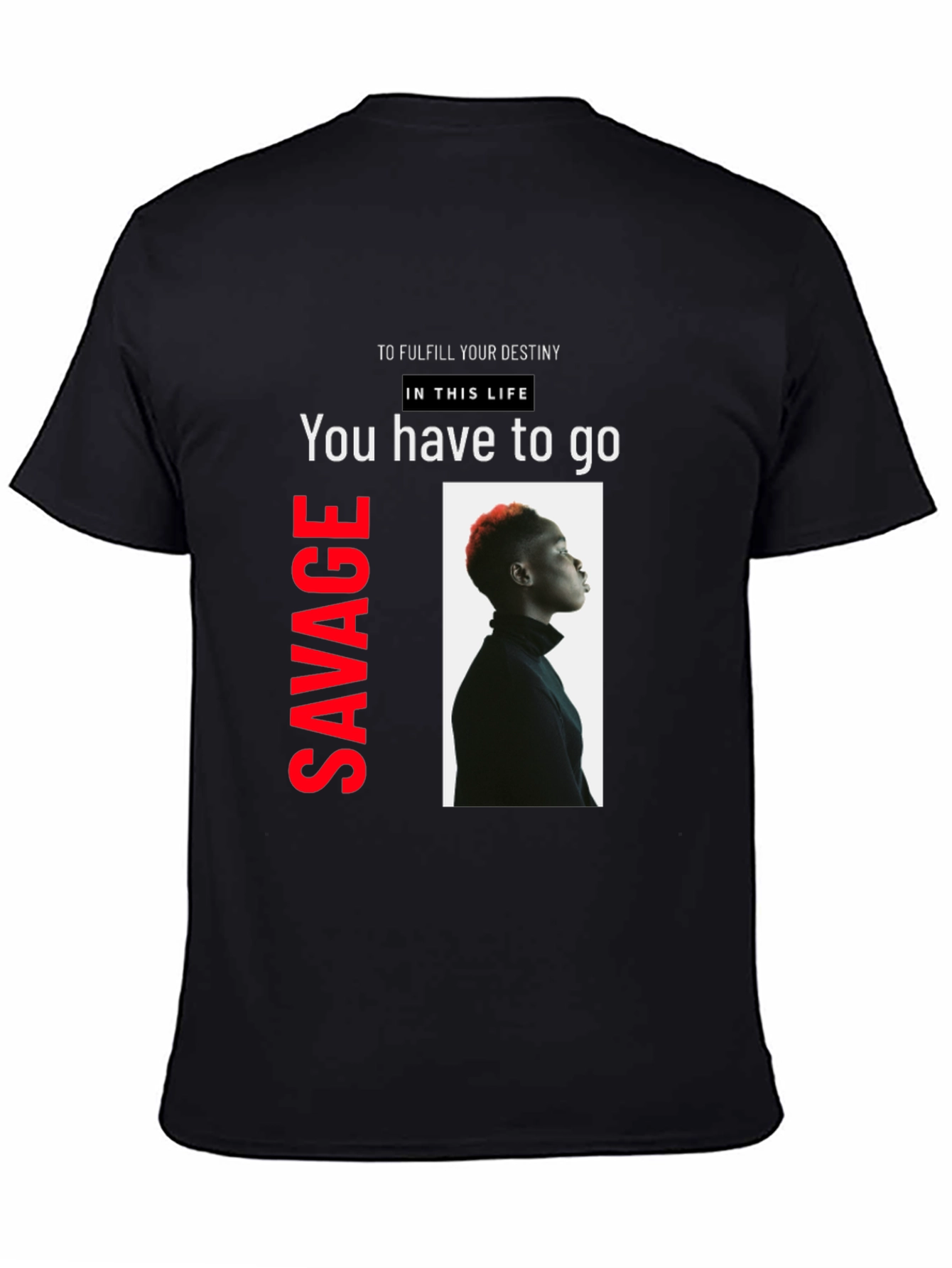 Savage Destiny Tee - Bold Graphic T-Shirt