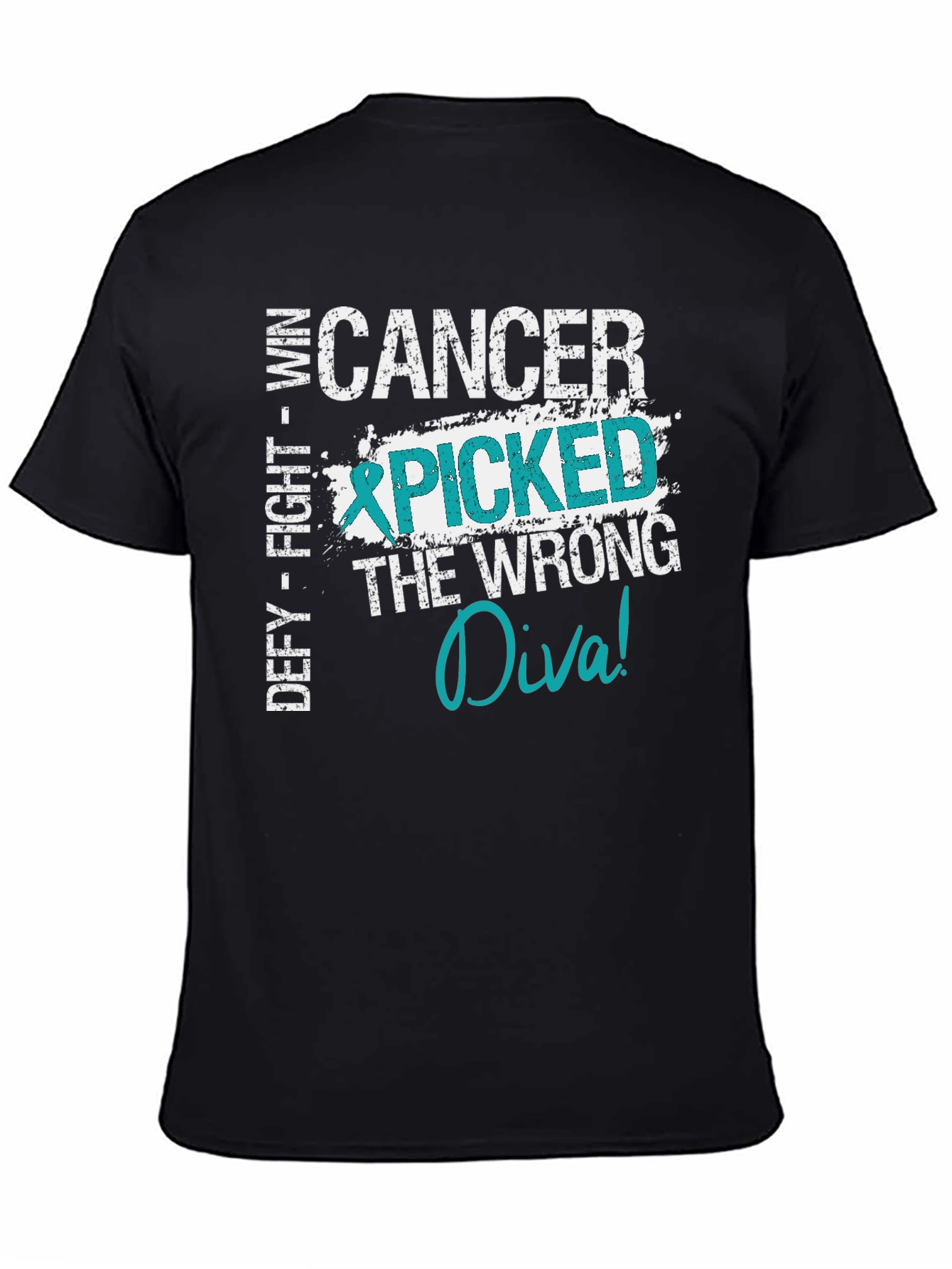 Cancer Picked the Wrong Diva T-Shirt
