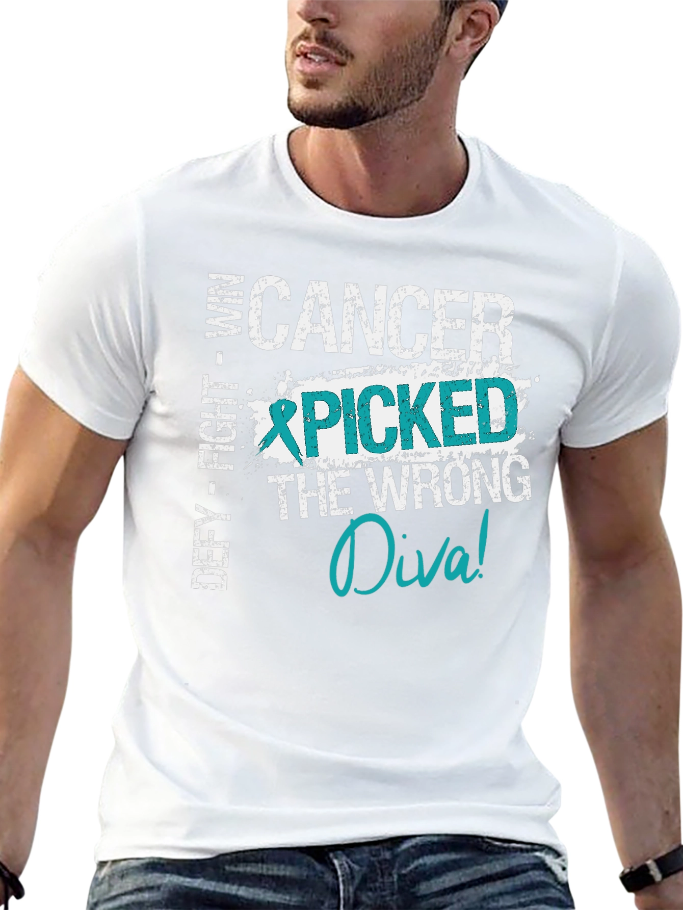 Cancer Picked the Wrong Diva T-Shirt