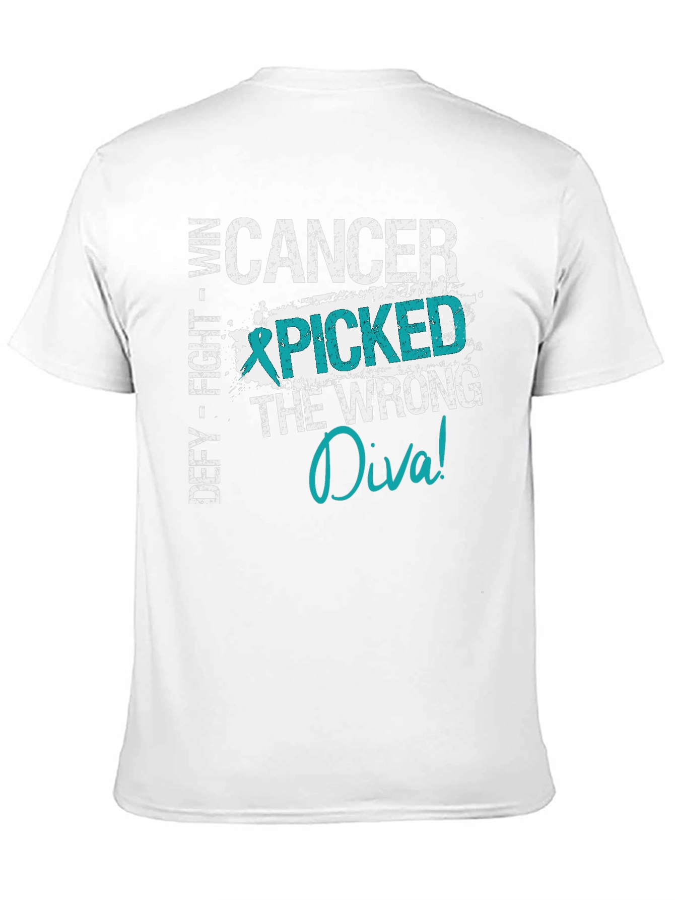 Cancer Picked the Wrong Diva T-Shirt