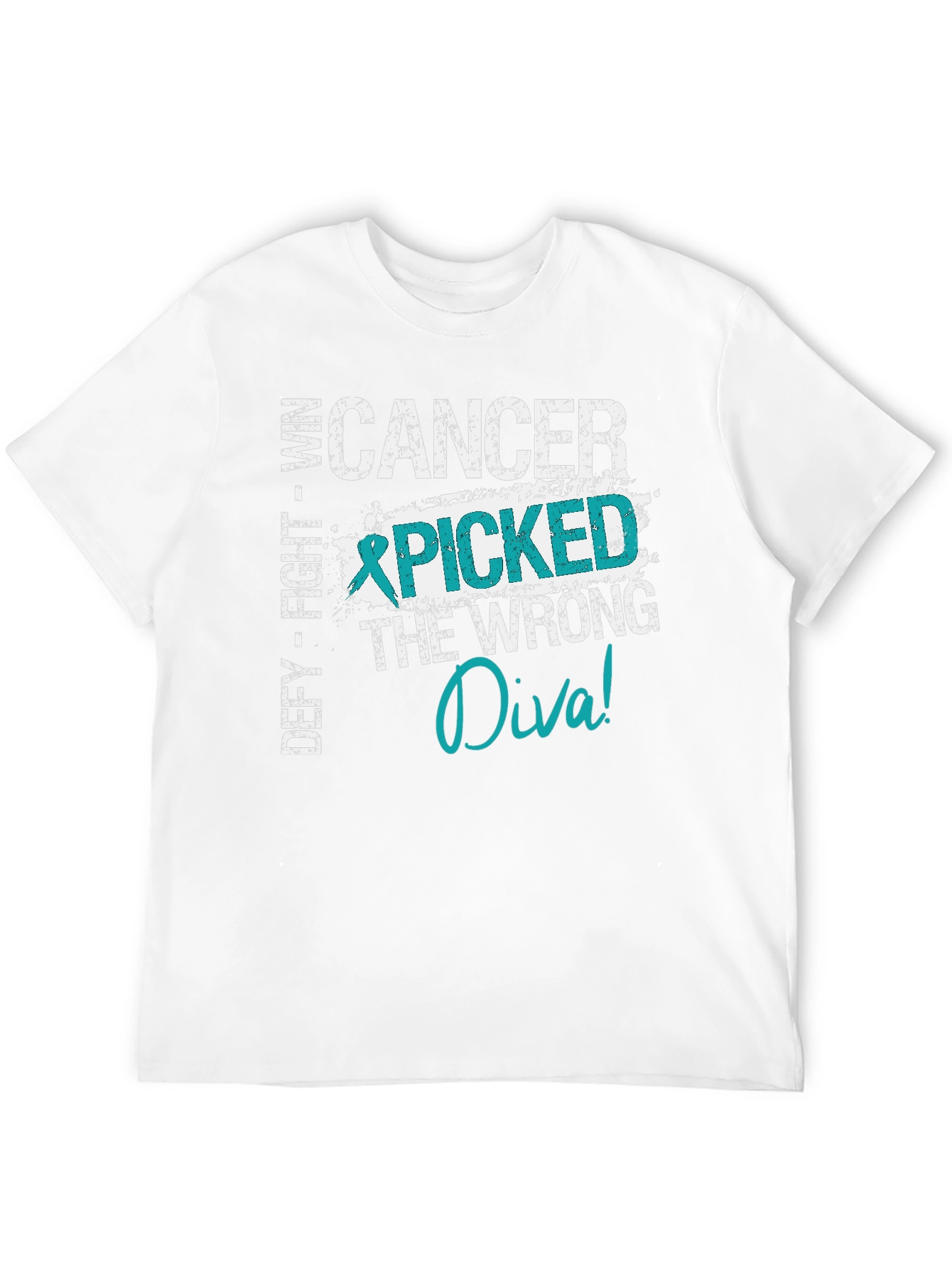 Cancer Picked the Wrong Diva T-Shirt